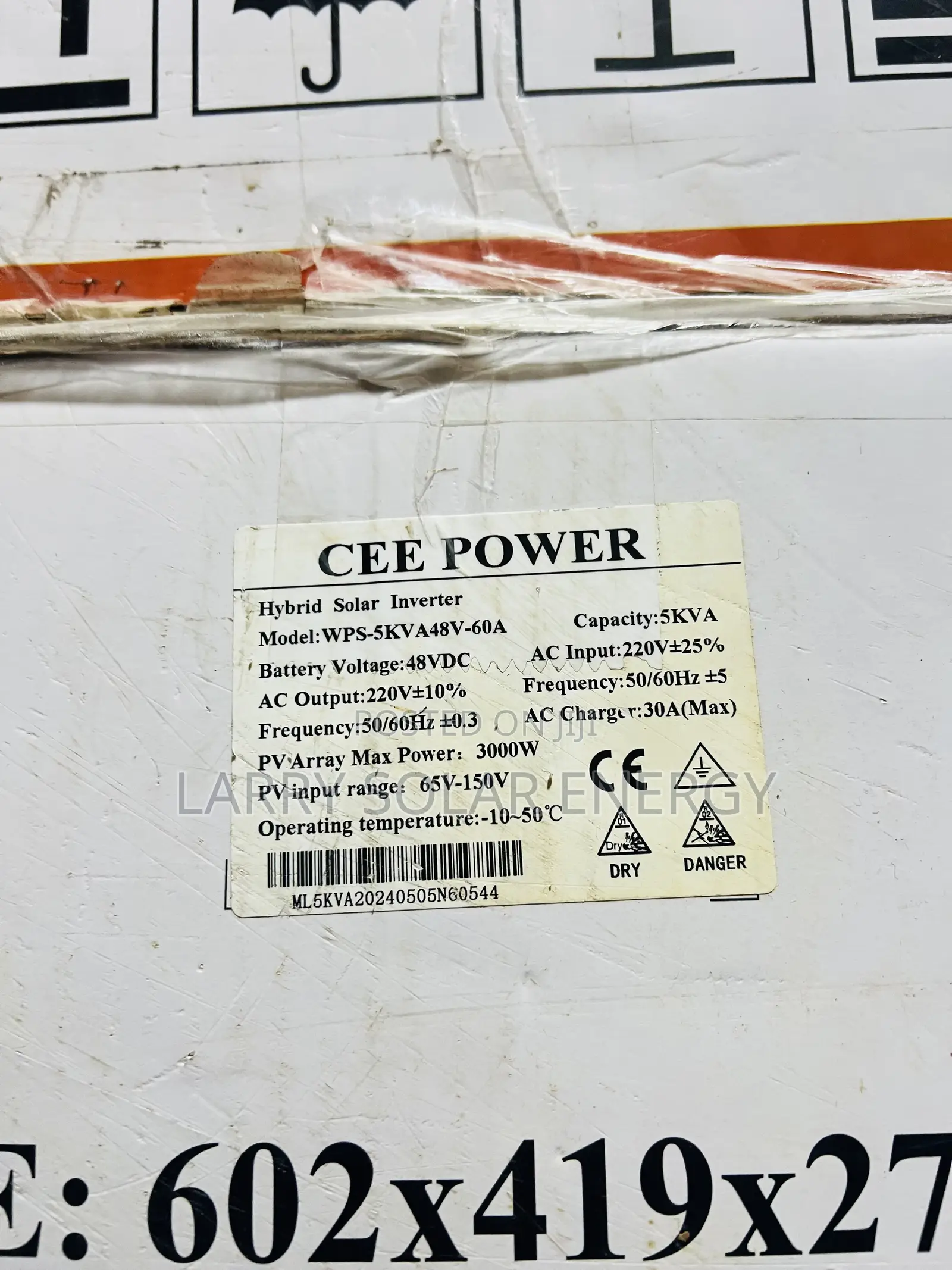 5kva Hybrid Solar Inverter