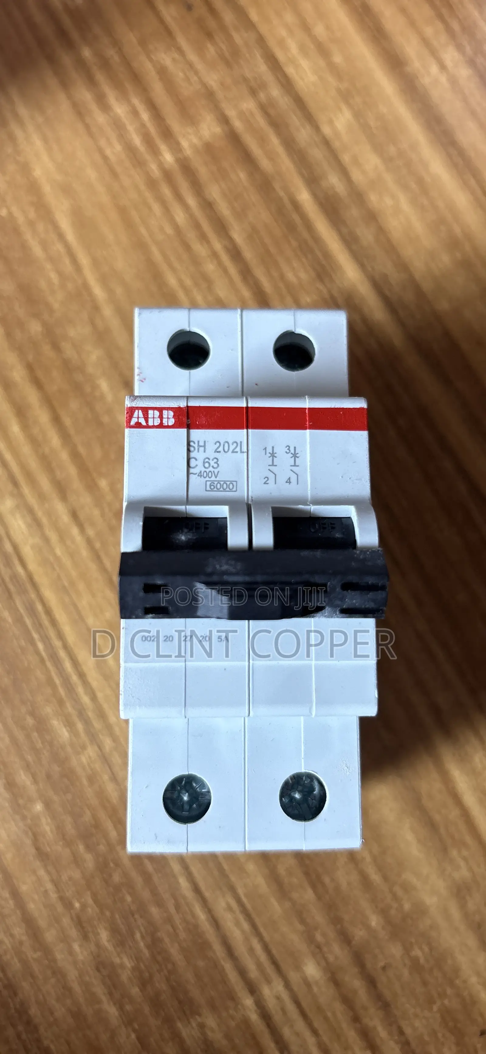 63amps 2 Pole Abb Breaker