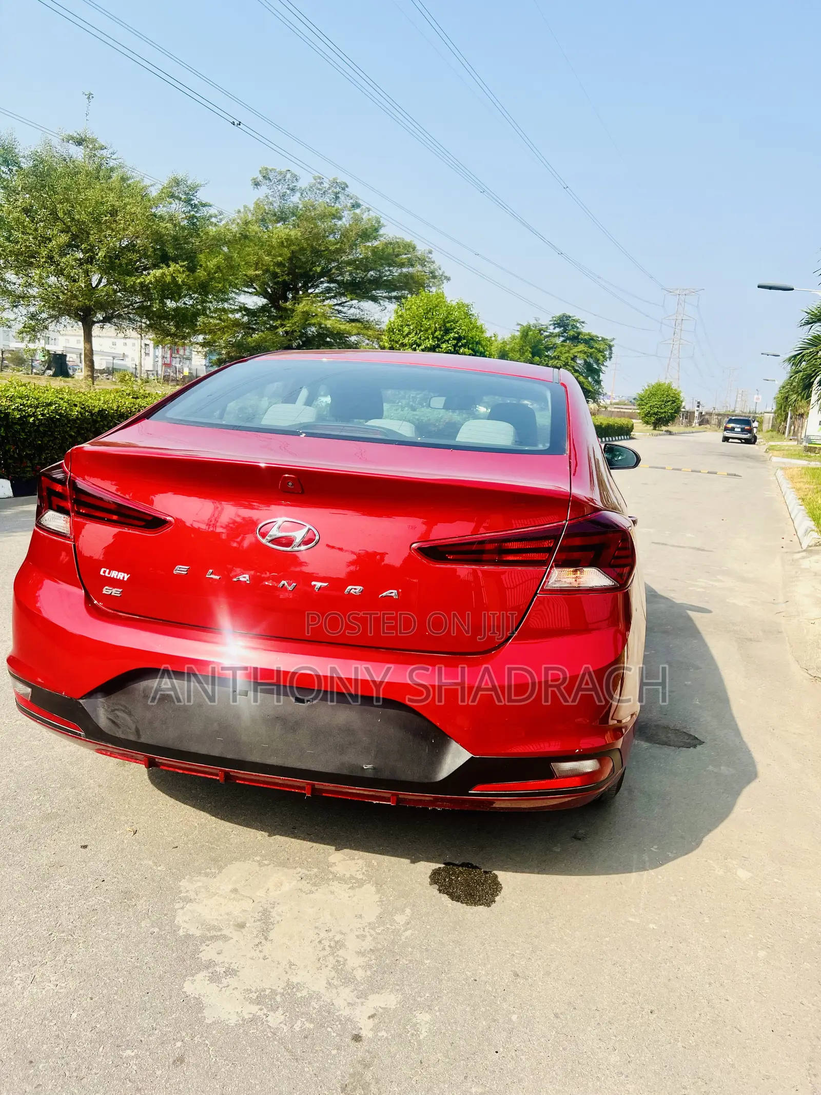 Hyundai Elantra SE 2020 Red