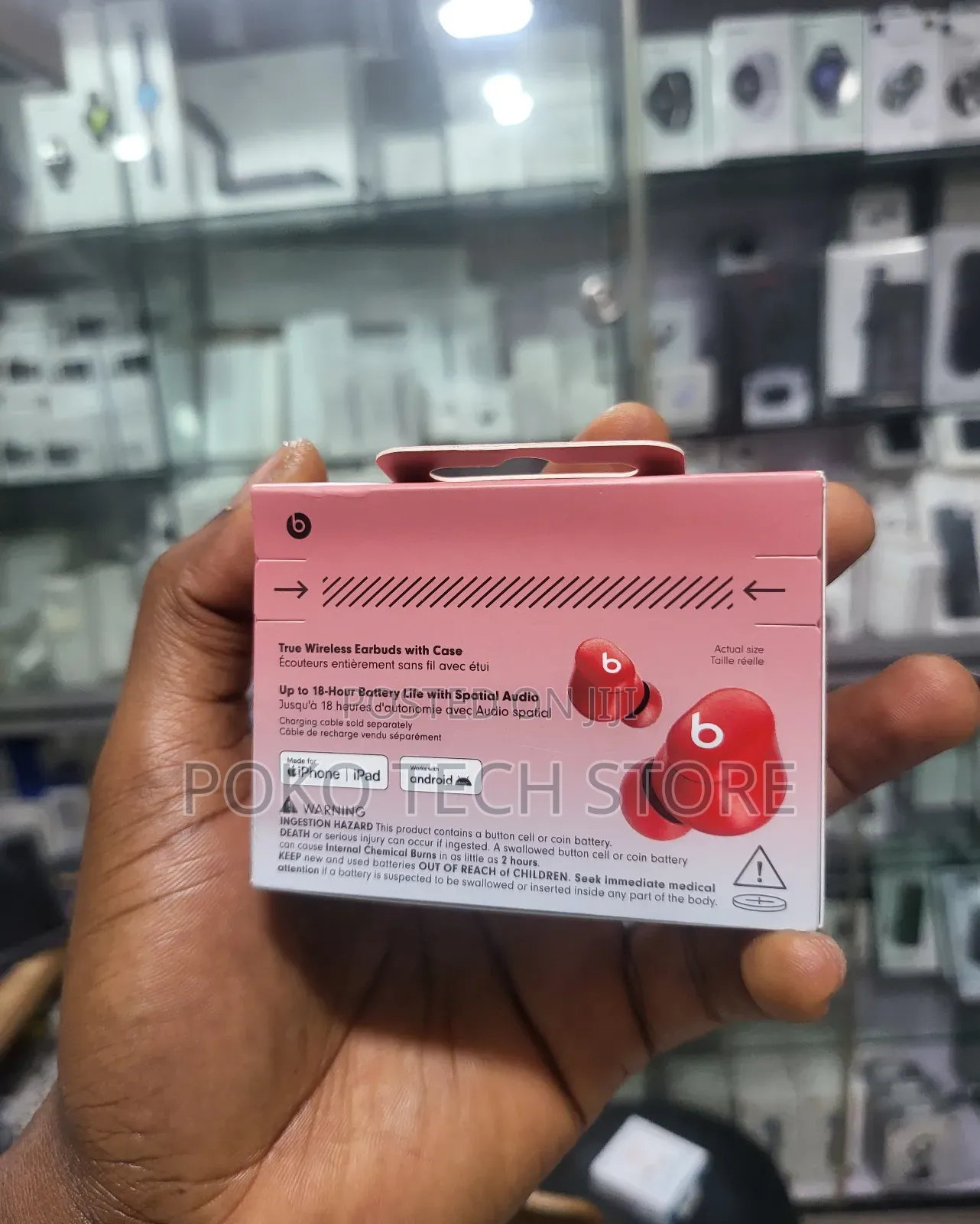 Beats Solo Buds - Wireless Bluetooth Earbuds - Red