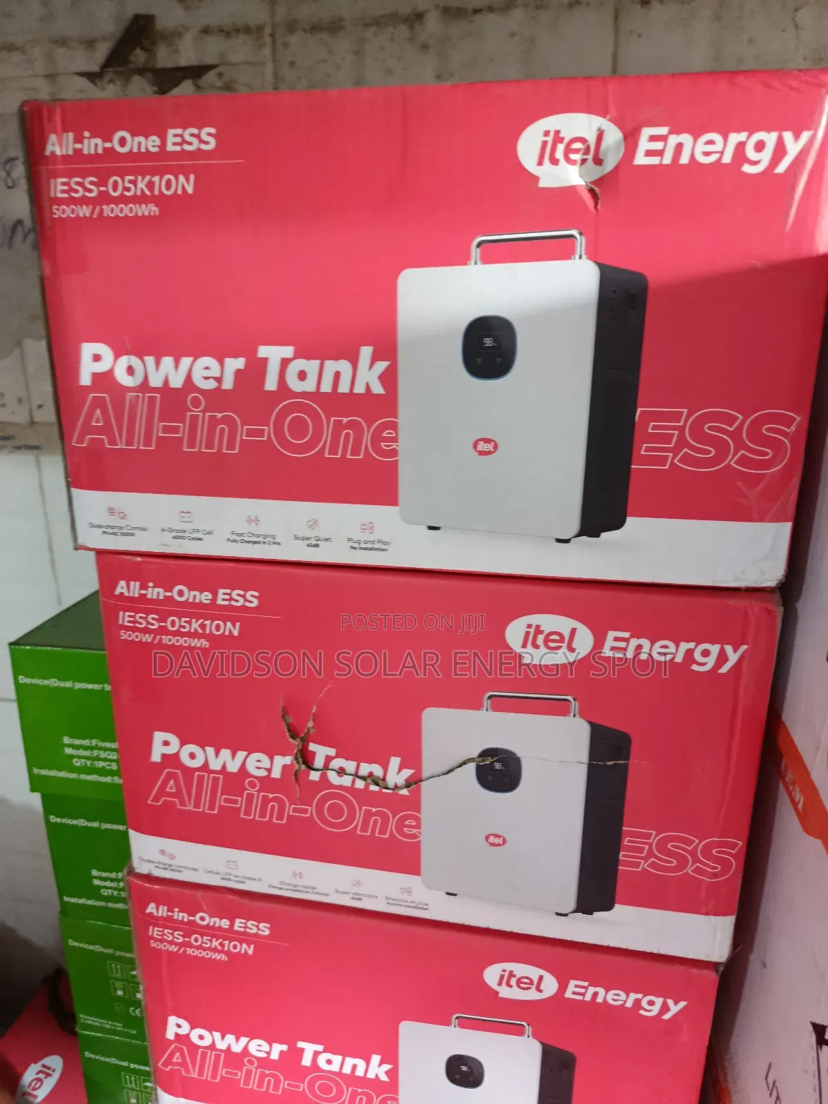 1000watt All in One Itel Solar Lithium Battery