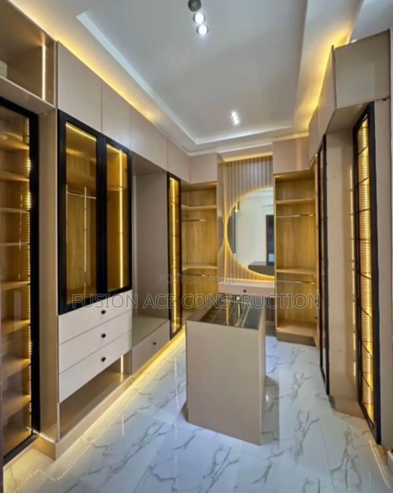 Wardrobe / Drawers, Kitchen Cabinets Glass Doors