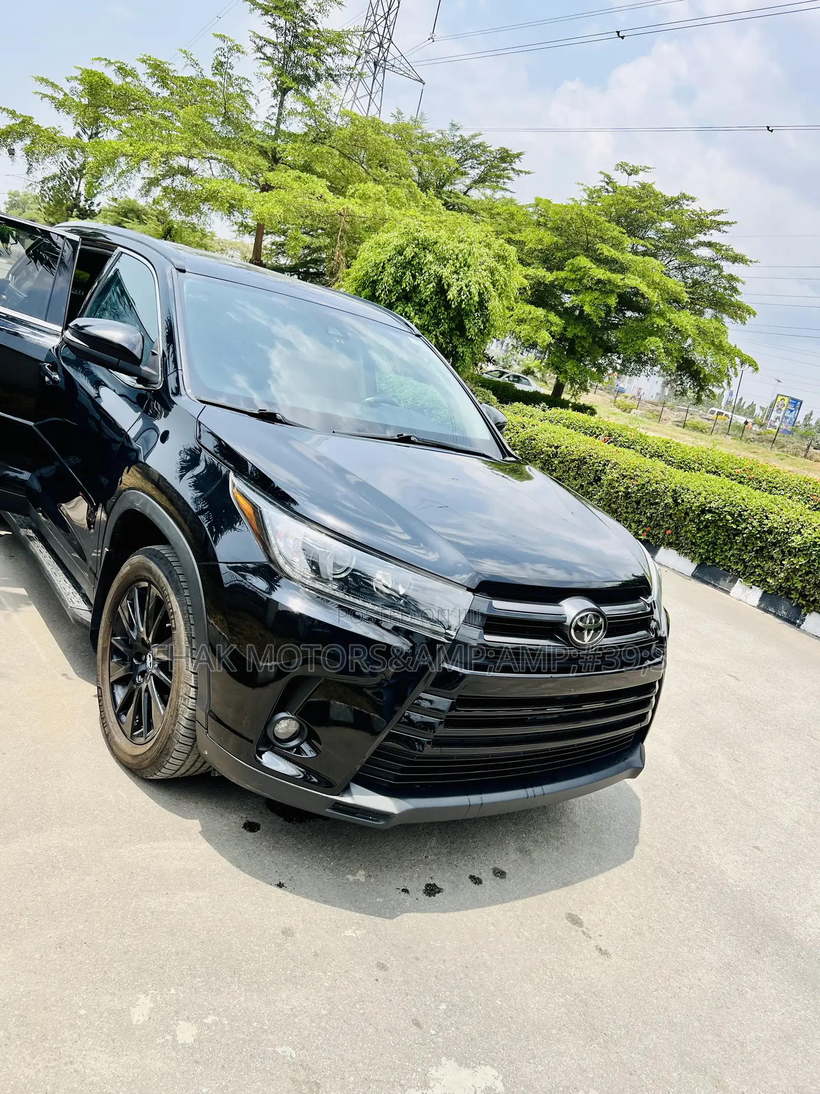 Toyota Highlander SE 2019 Black
