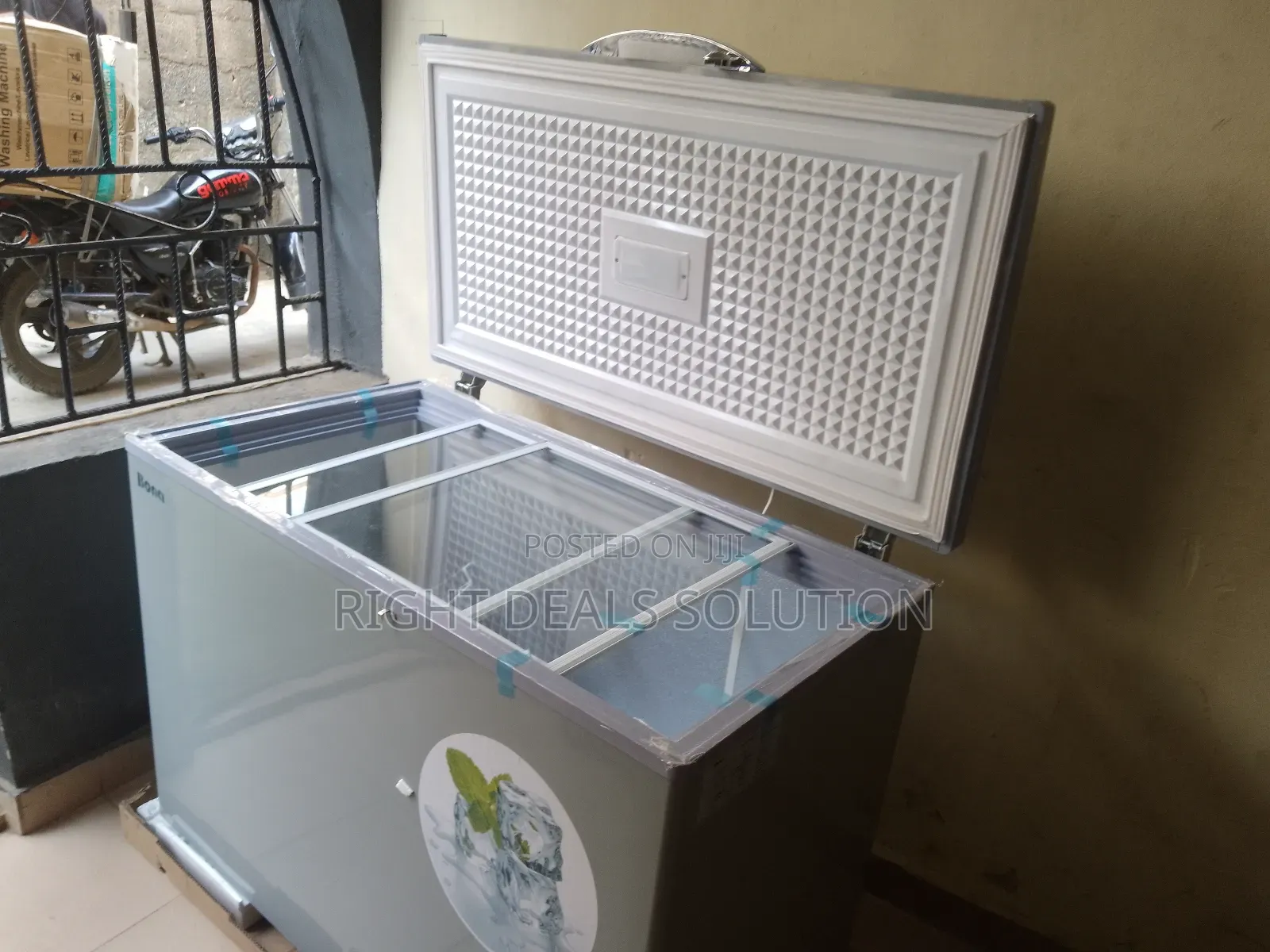 Innovative Bona 318 Litres Solar Chest Freezer for Modern Living