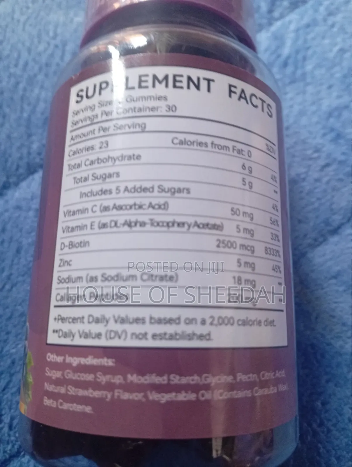 Ladies Collagen Gummy Supplement by Asia Supplement Is