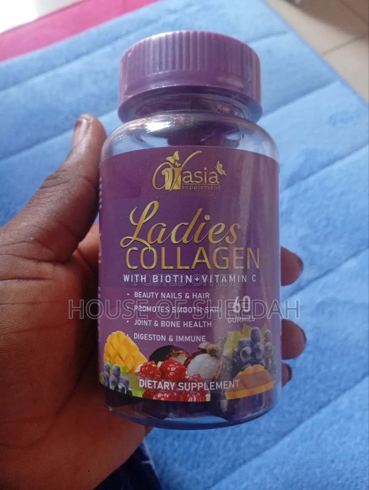 Ladies Collagen Gummy Supplement by Asia Supplement Is