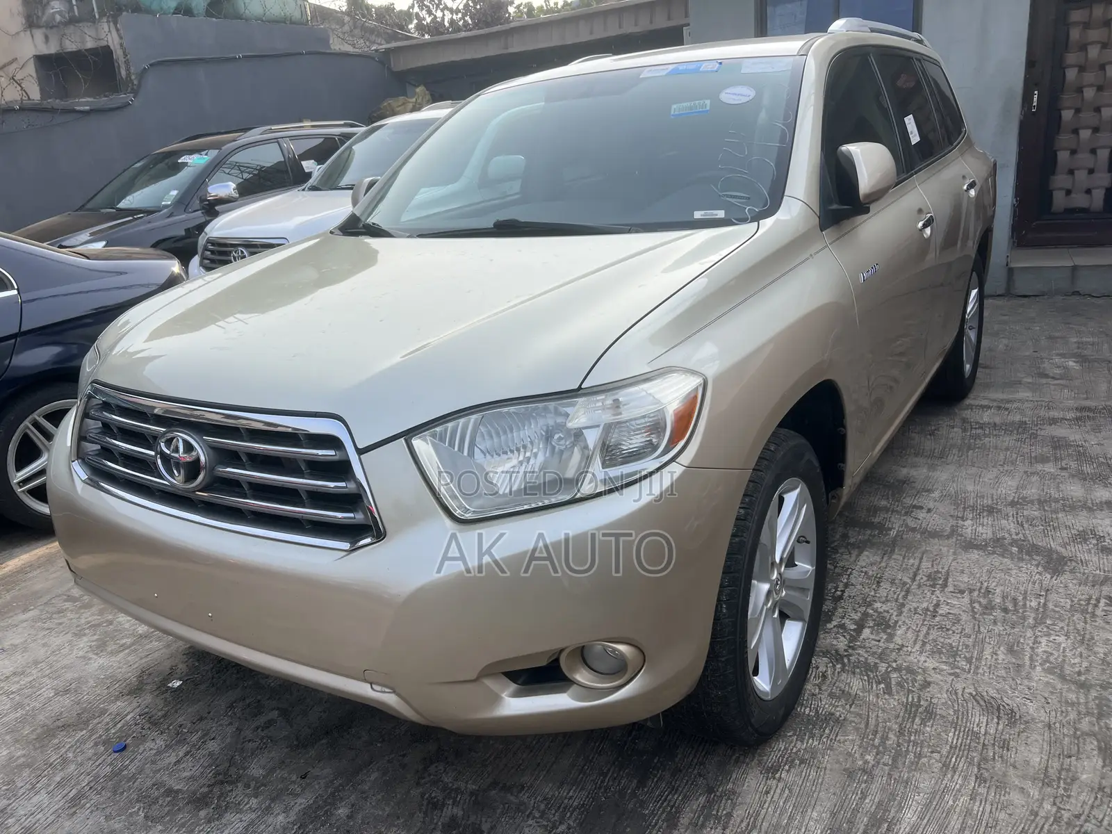 Toyota Highlander Limited 2008 Gold