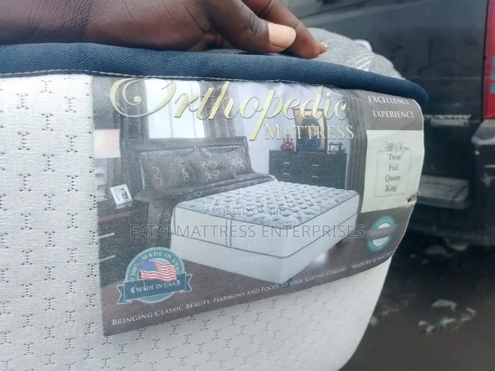 6/6 Usa Orthopedic Spring Mattress