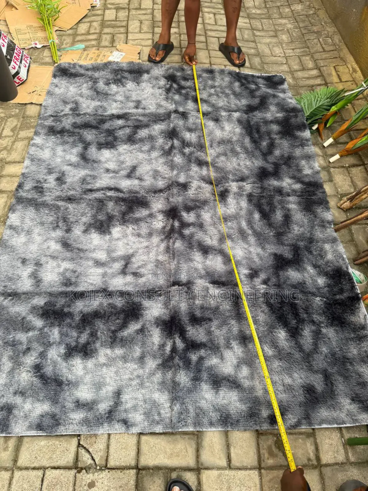 New Colors 
Qualify Fluffy Fur Rug Rug 
5feet by 7 Feet
