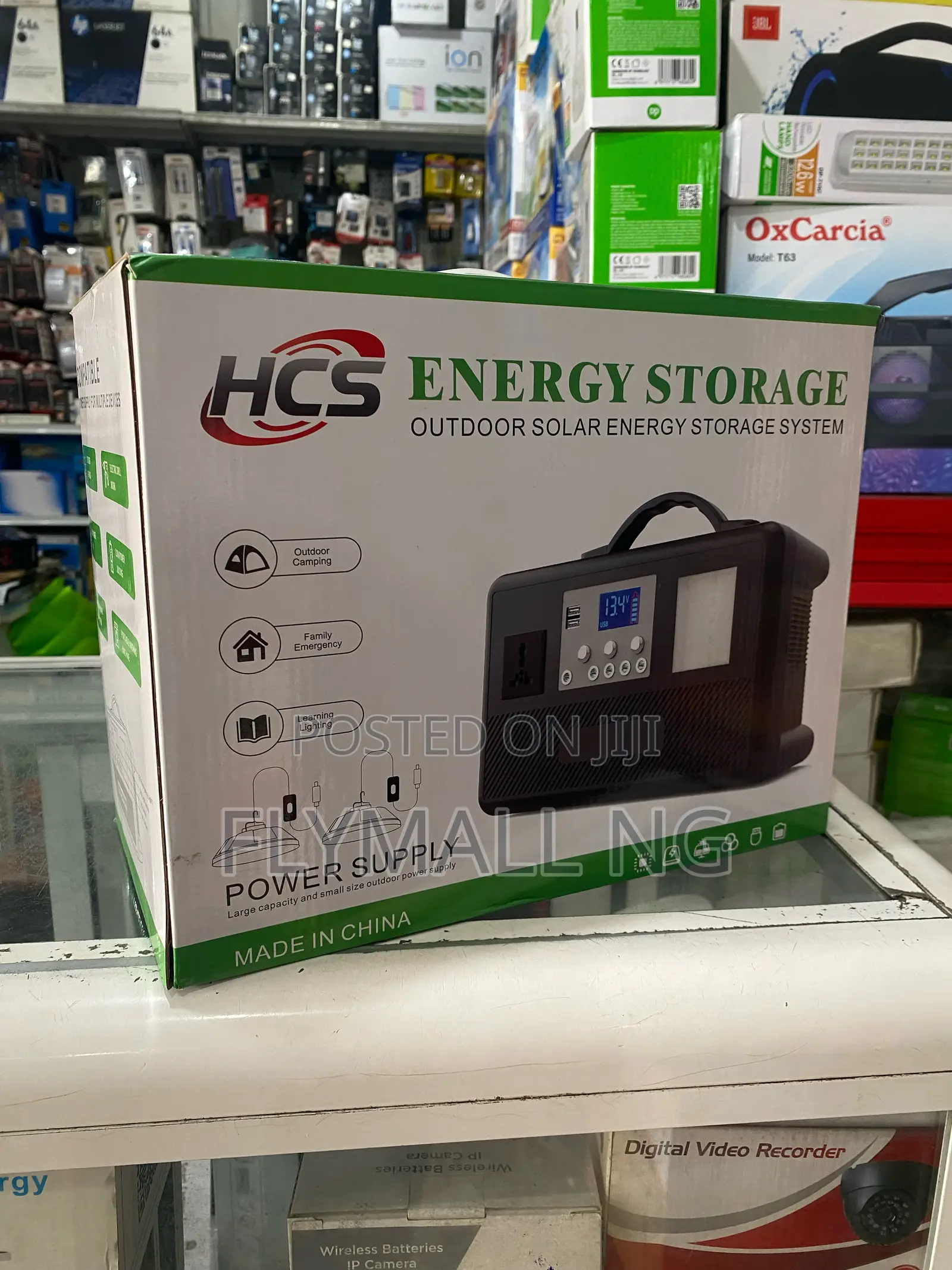 300w HCS Energy Storage Outdoor Solar Energy System Power Station