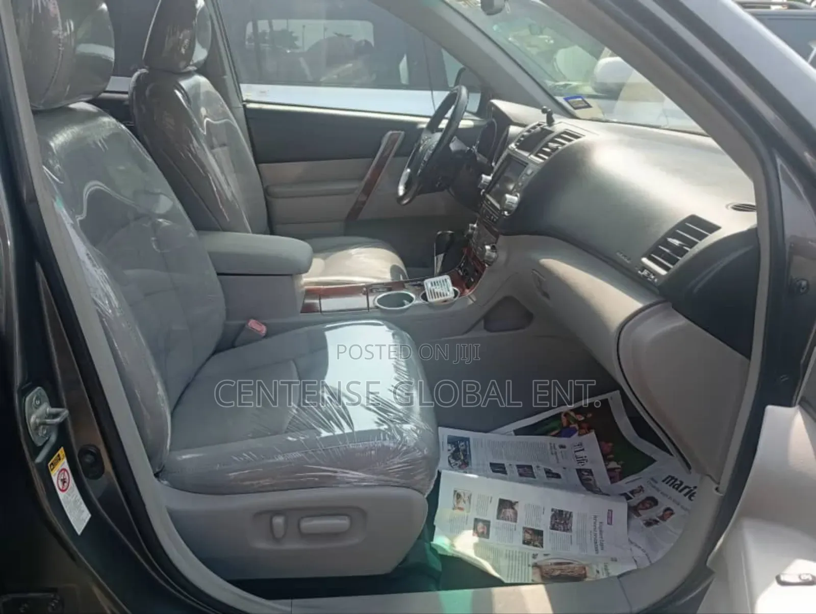 Toyota Highlander Limited 2012 Gray