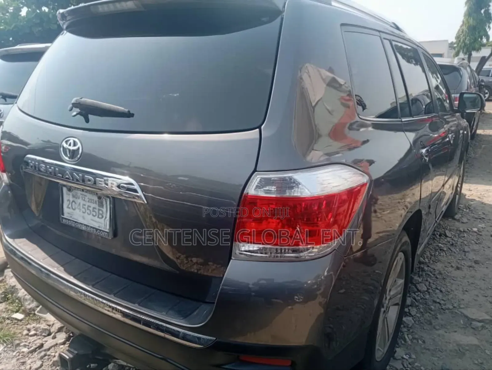 Toyota Highlander Limited 2012 Gray