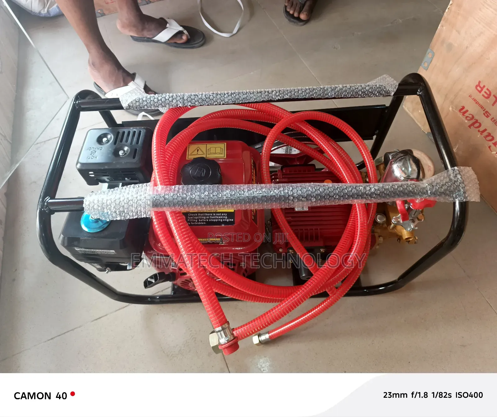Comfortable Agricultural Power Sprayer Machine