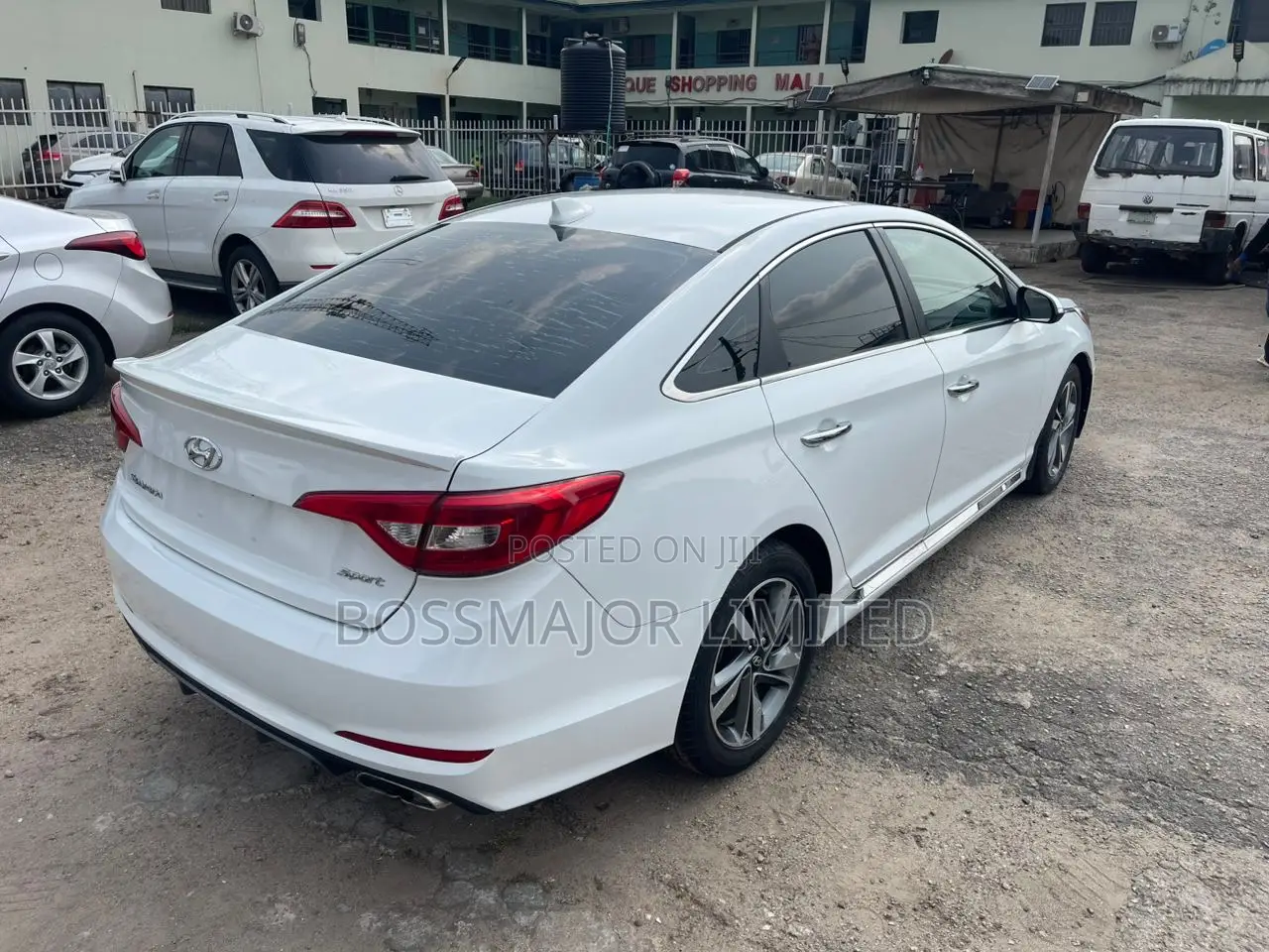 Hyundai Sonata Sport PZEV 4dr Sedan (2.4L 4cyl 6A) 2015 White