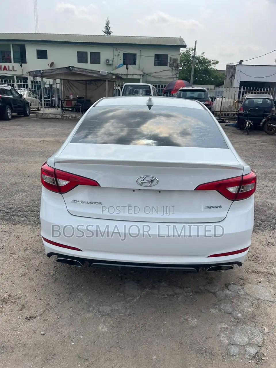 Hyundai Sonata Sport PZEV 4dr Sedan (2.4L 4cyl 6A) 2015 White