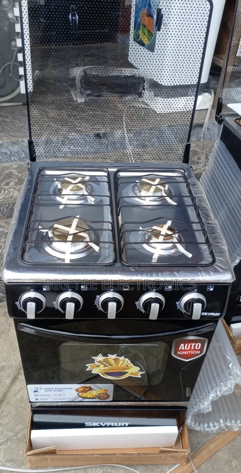 Skyrun Gas Cooker (4burners Gas)