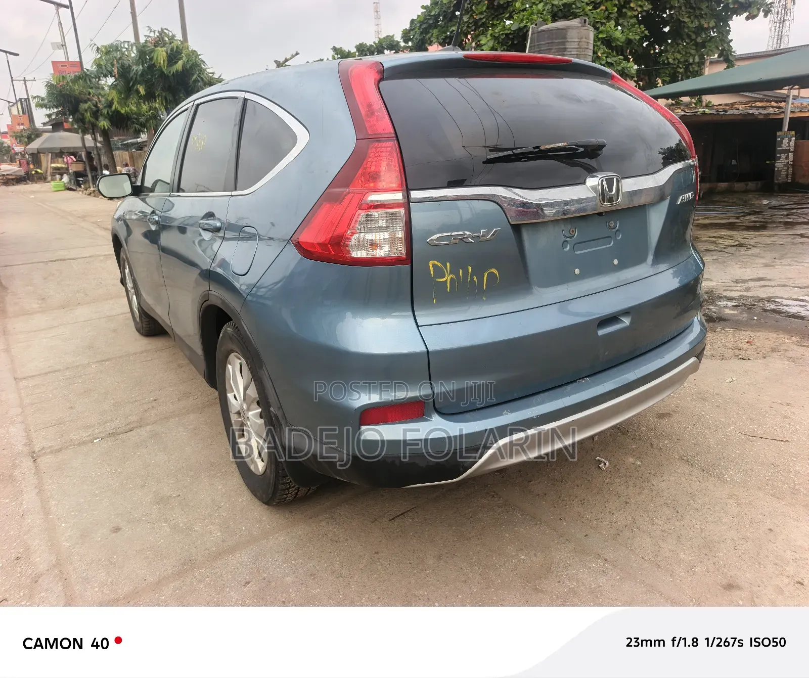 Honda CR-V EX-L 4dr SUV (2.4L 4cyl CVT) 2015 Blue