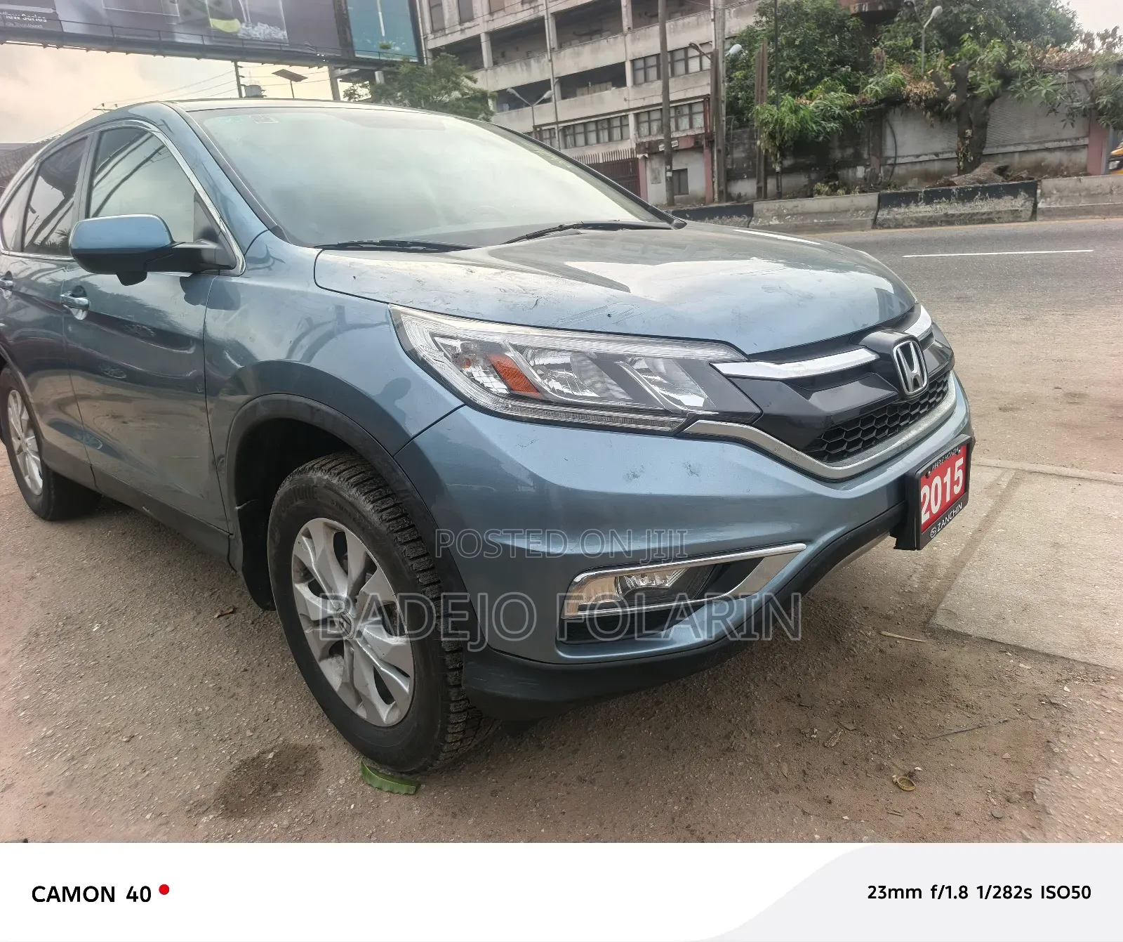 Honda CR-V EX-L 4dr SUV (2.4L 4cyl CVT) 2015 Blue