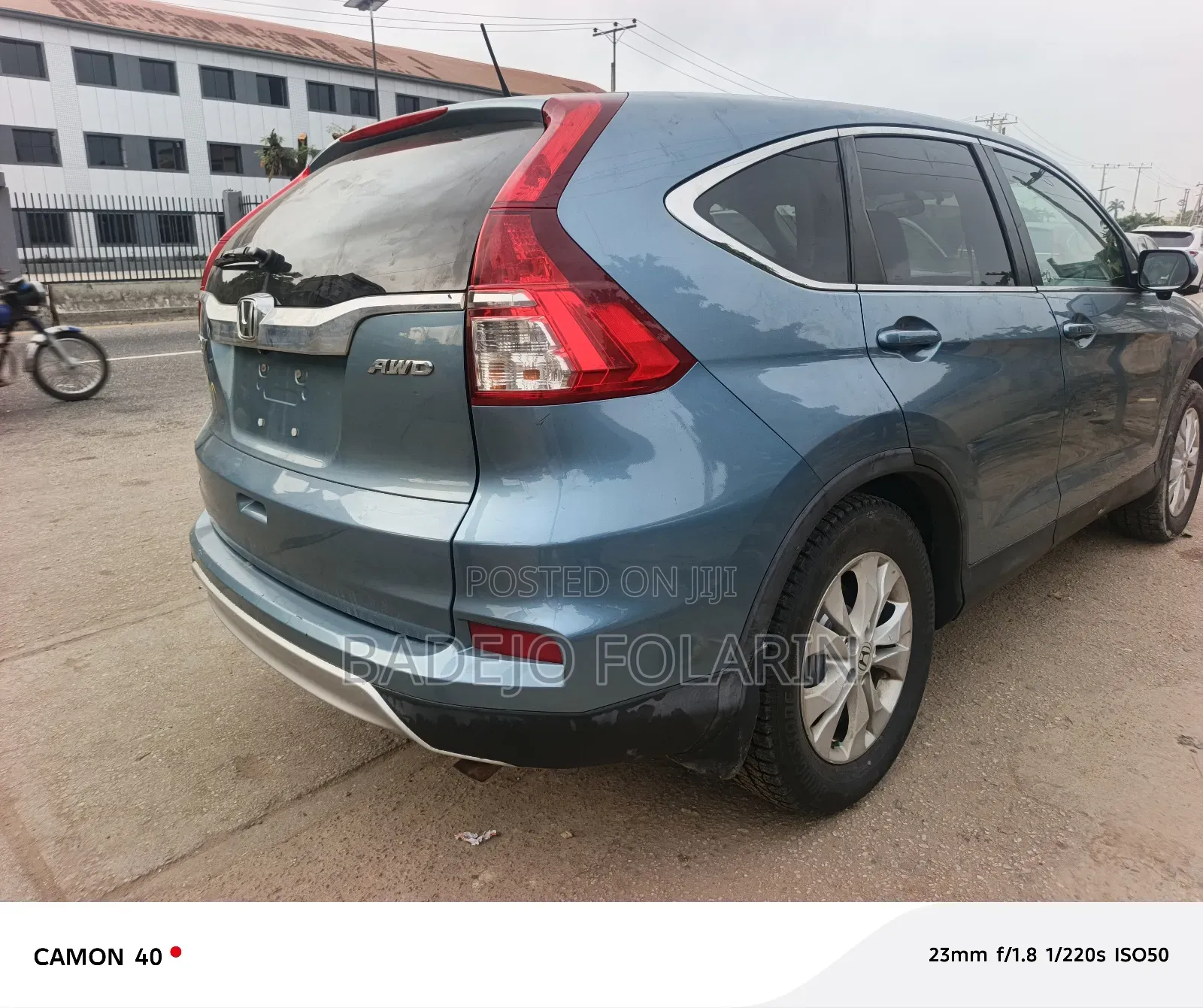 Honda CR-V EX-L 4dr SUV (2.4L 4cyl CVT) 2015 Blue