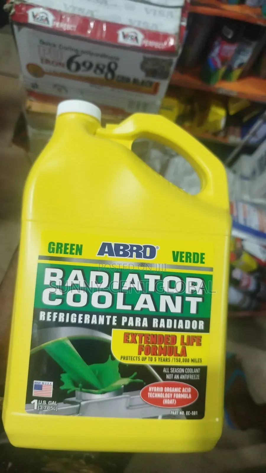 Abro Radiator Coolant Green Colour 4litres