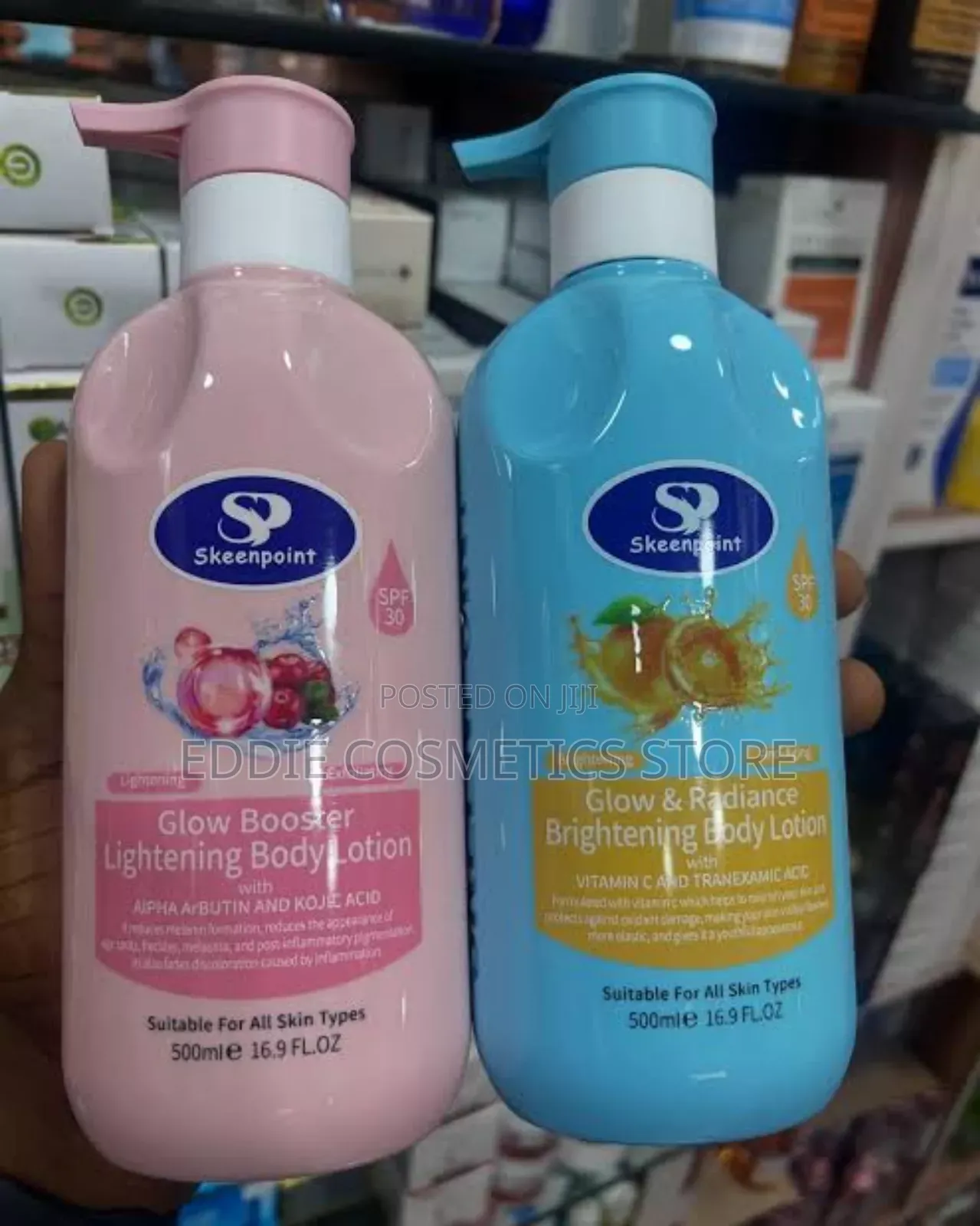 Skeenpoint Glow Booster Brightening Body Lotion 500ml
