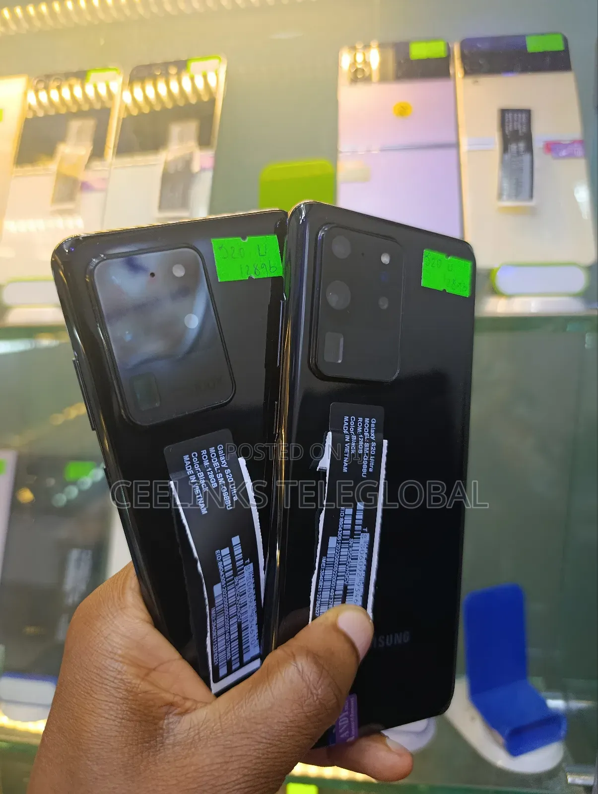 Samsung Galaxy S20 Ultra 5G 128 GB Black