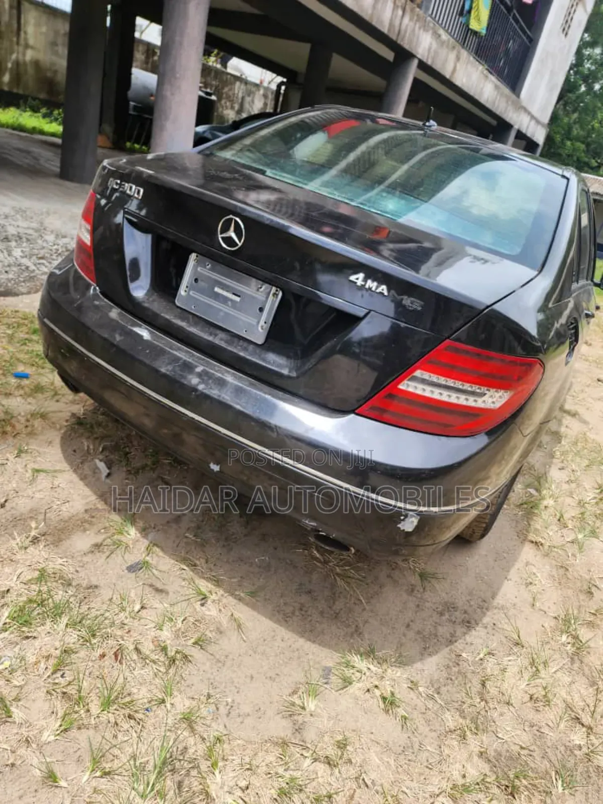 Mercedes-Benz C300 Sport Sedan RWD (3.0L 6cyl 6M) 2009 Black