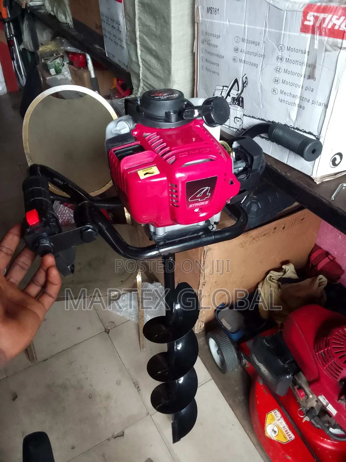 4 Stroke Earth Auger