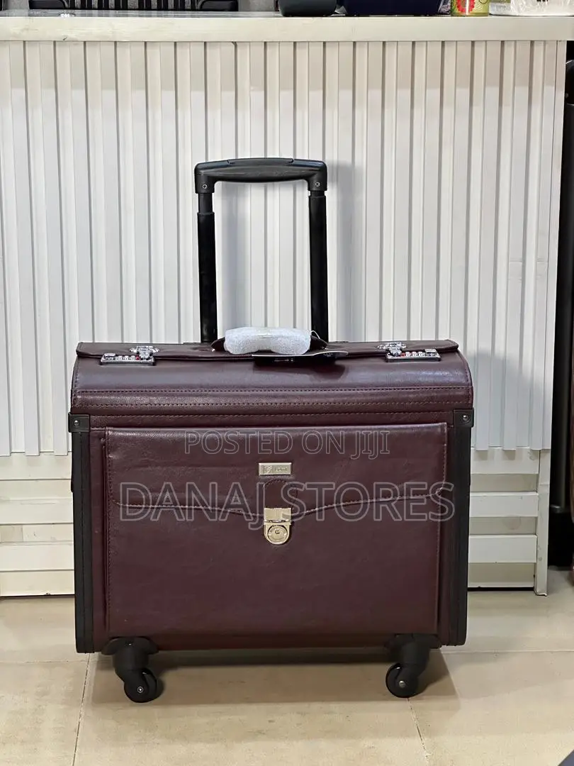 Genuine Leather Briefcase (Leaves King)