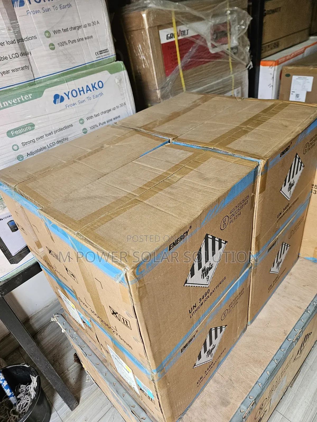 1.28kwh 12v Cworth Energy Solar Lithium Battery