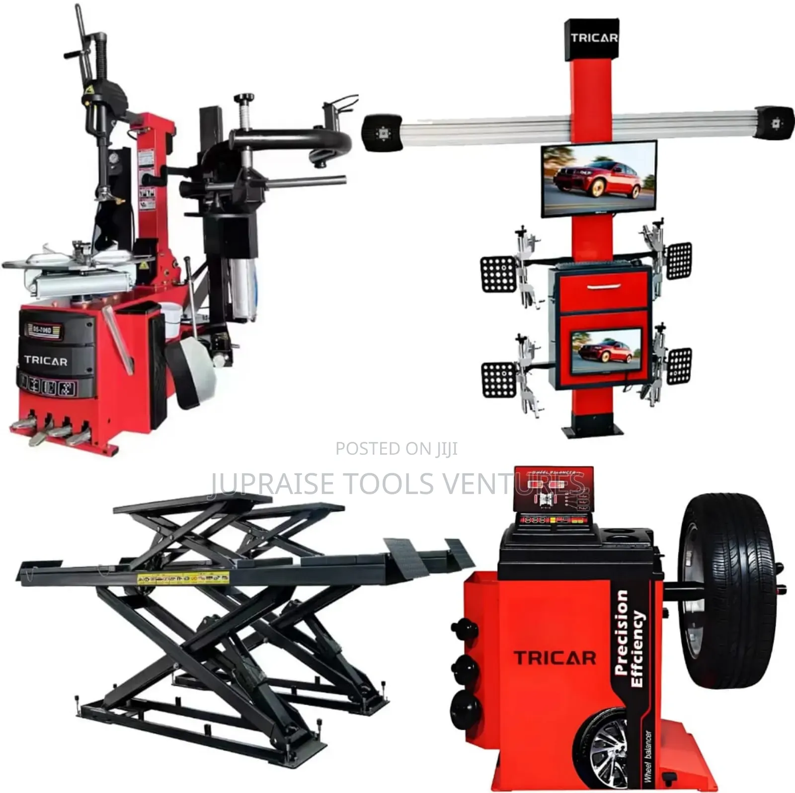 Four Post Car Lift. 4 Tons