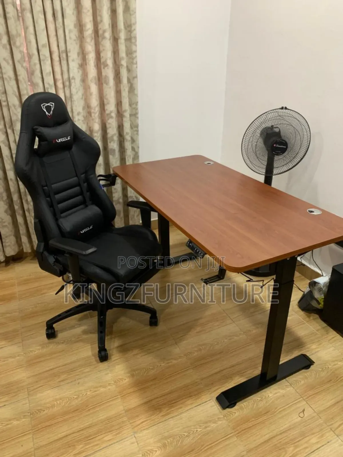Electric Adjustable Desk  With Furgle Game