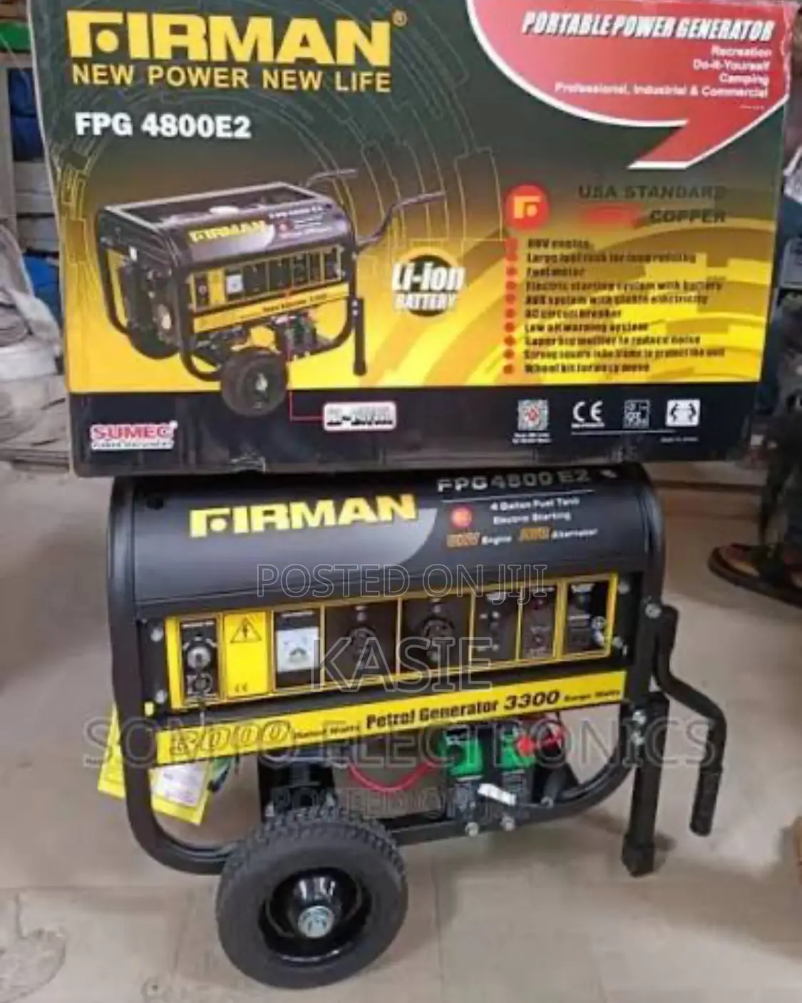 Fpg4800e2 5.5kva Sumec Firman