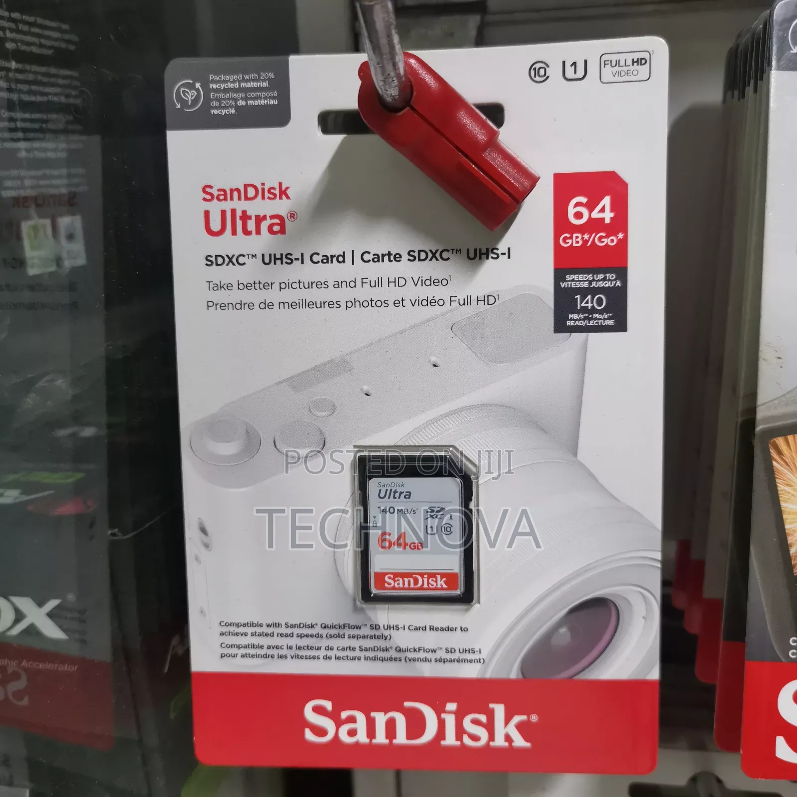 Sandisk 64gb Ultra Sd 140mbps