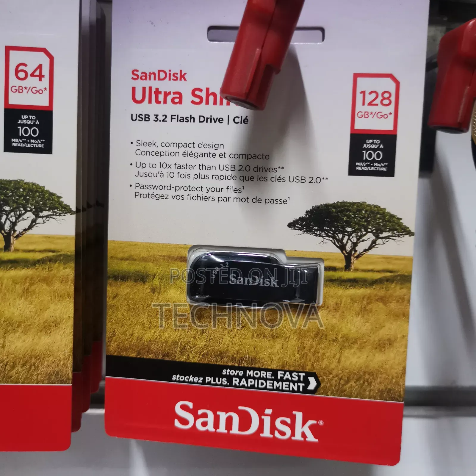 Sandisk 128gb Ultra Shift Flash Drive