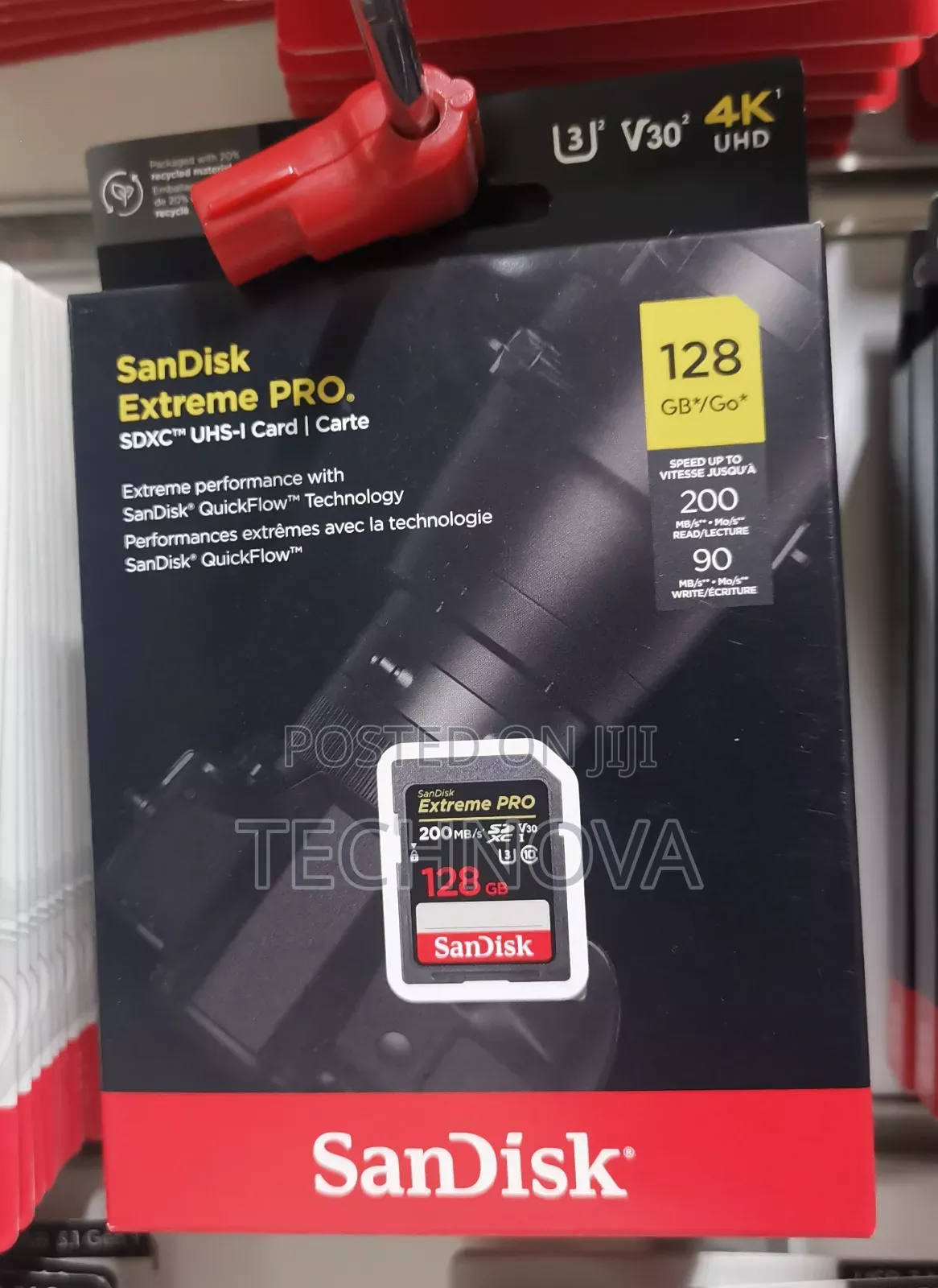 Sandisk 128gb Extreme Pro Sd 200mbps