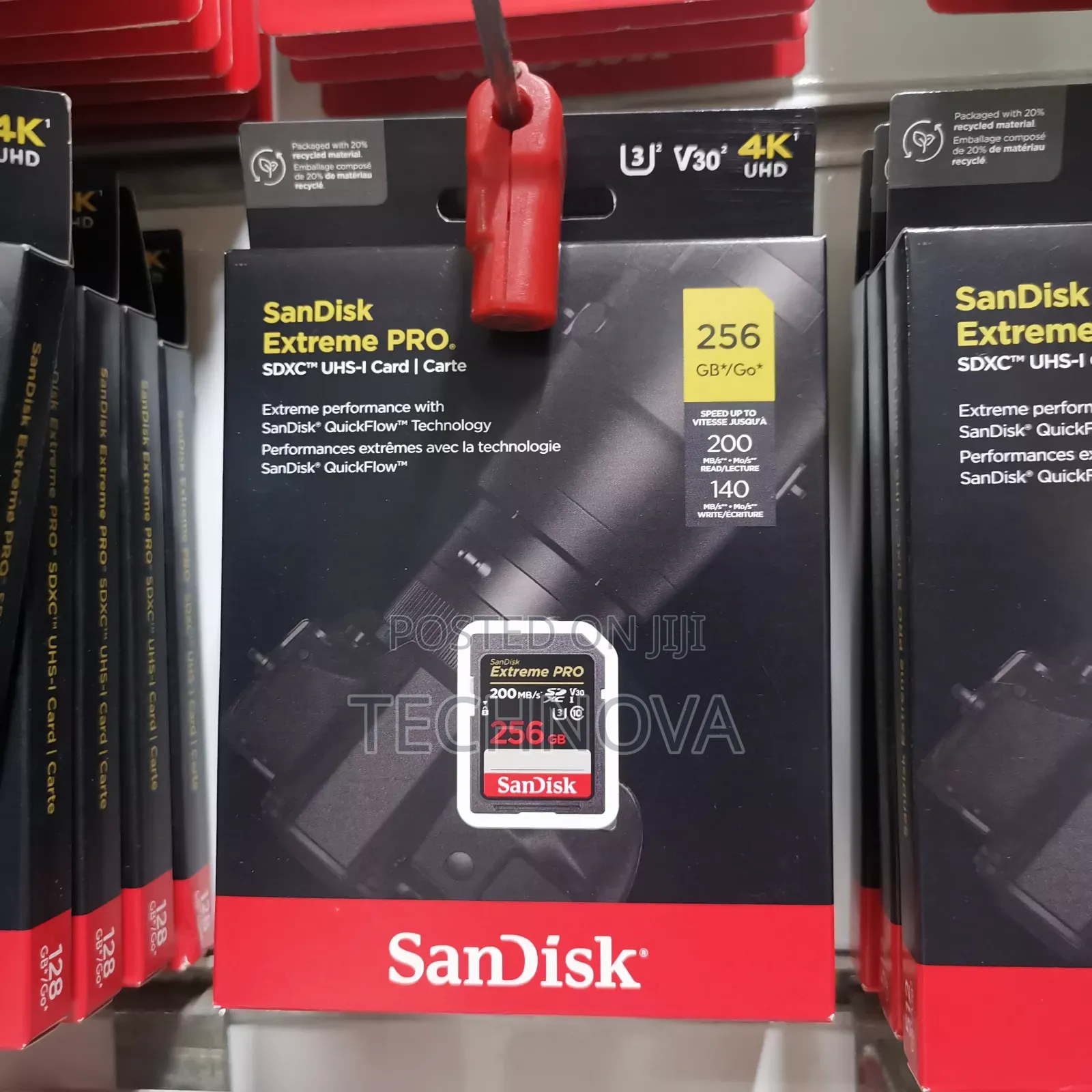 Sandisk 256gb Extreme Pro Sd 200mbps