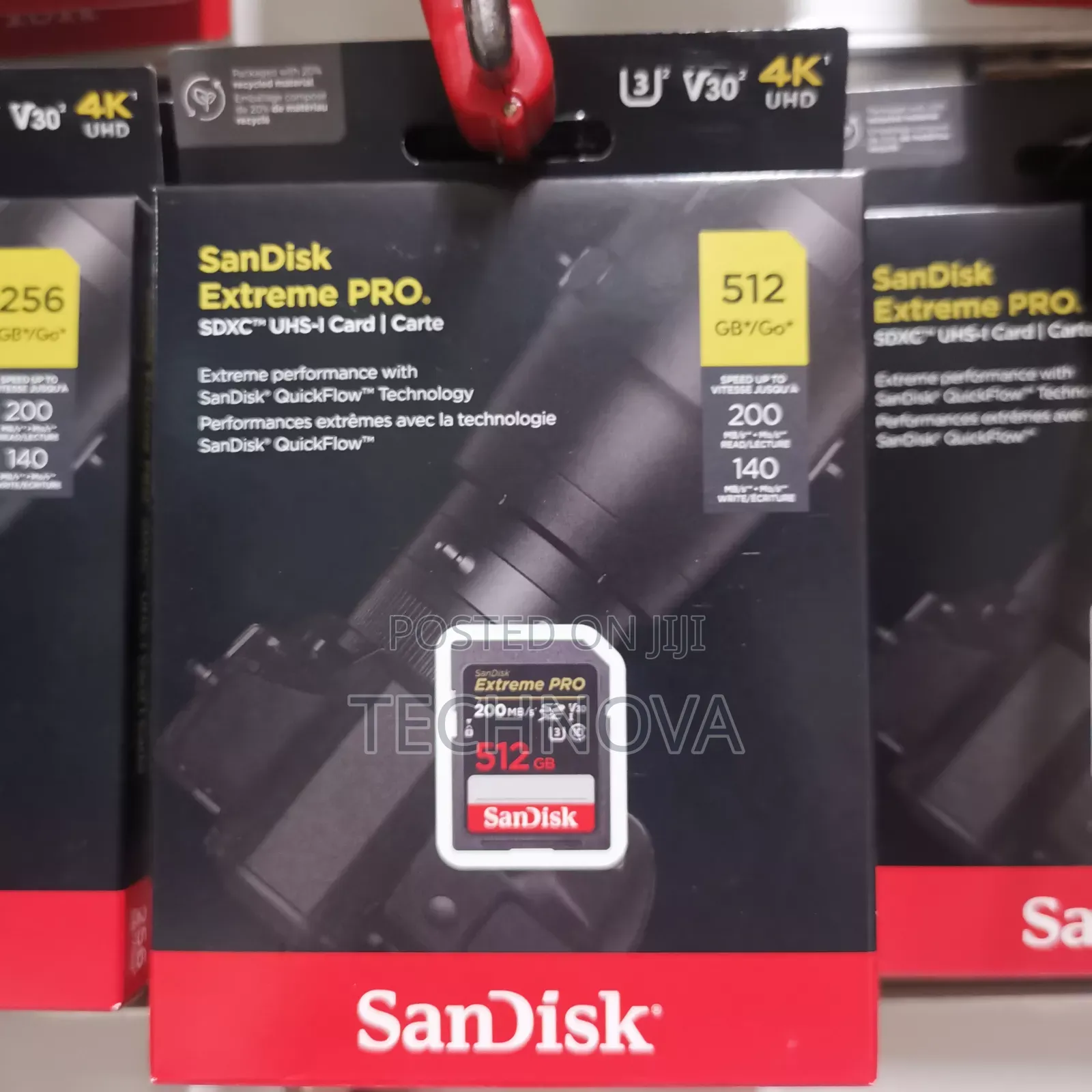 Sandisk 512gb Extreme Pro Sd 200mbps