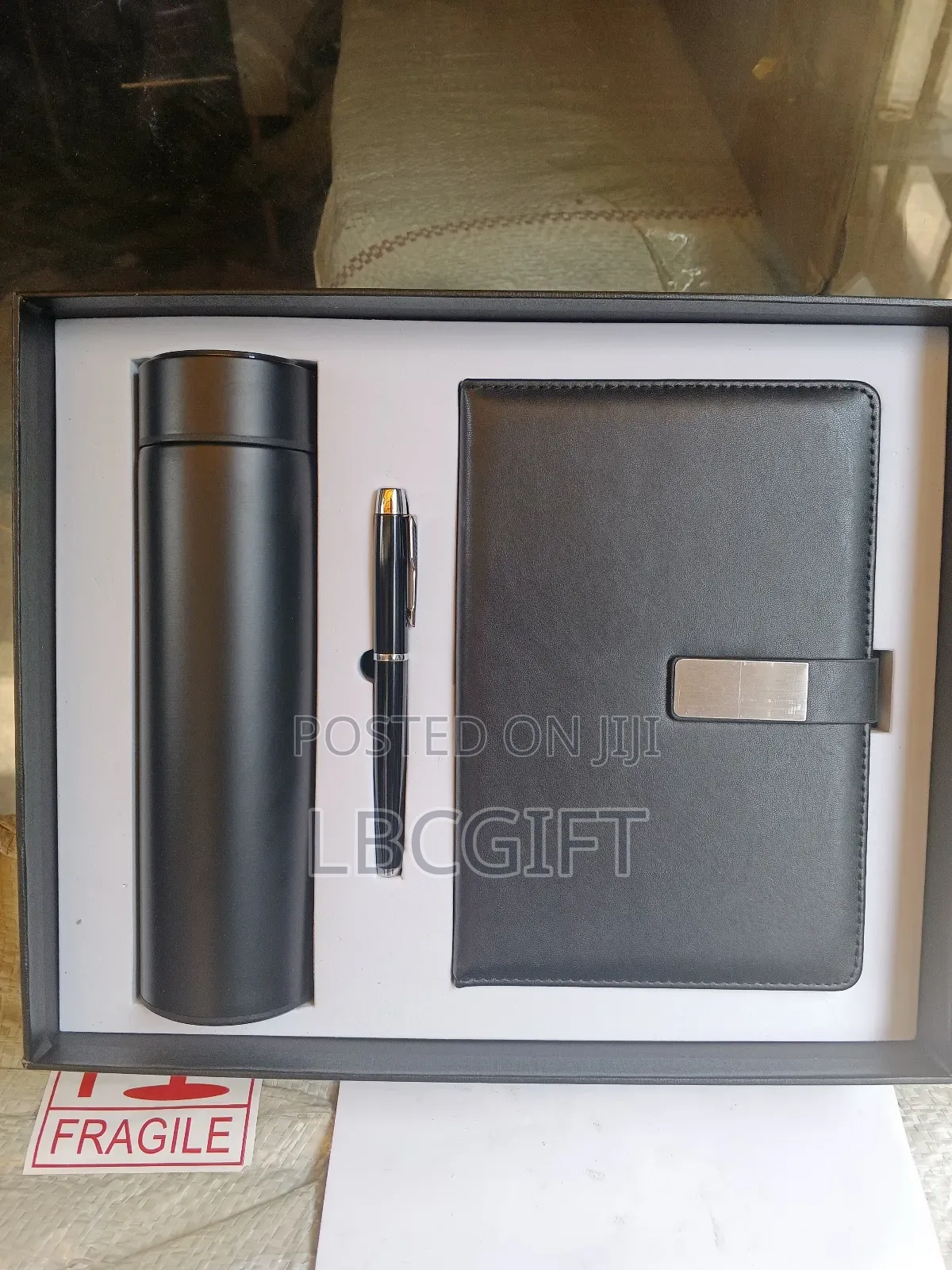 3 in 1 Set of Notepad, Pen and Bottle (Wholesales Only)