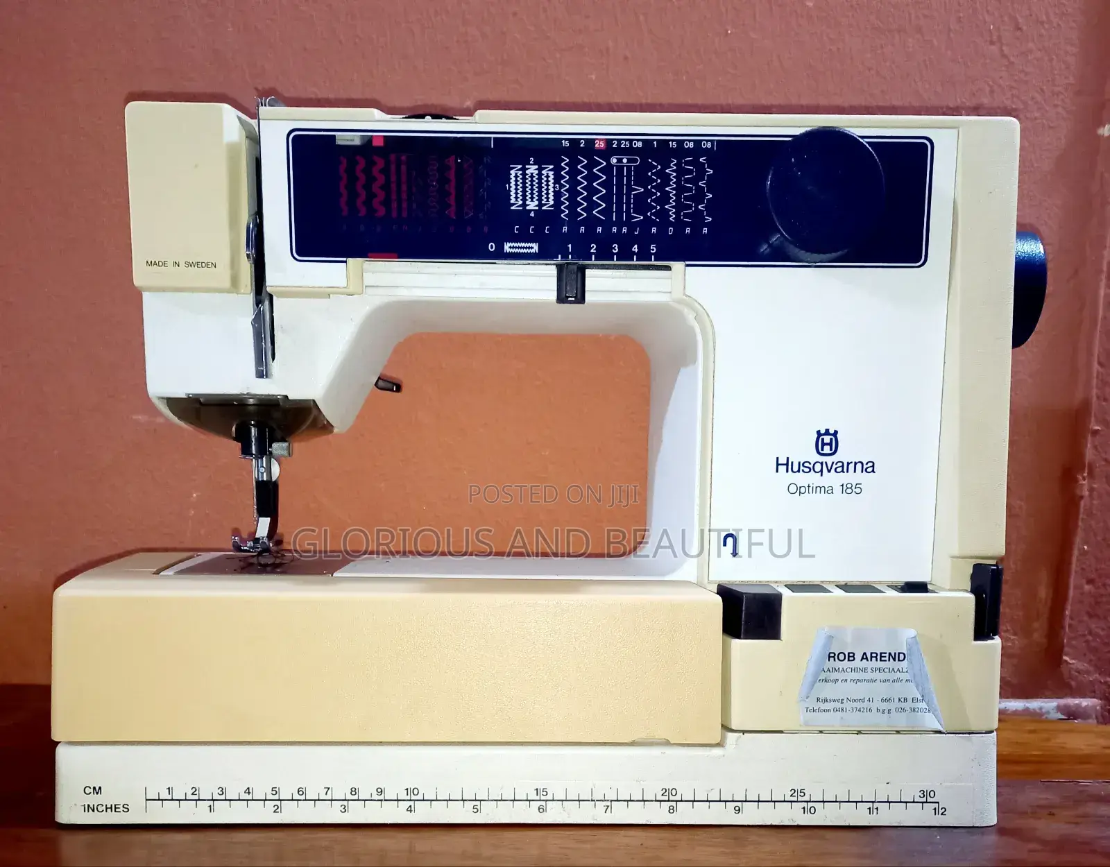 Husqvarna Electric Sewing Machine, Straight, Zigzag, Buttonhole Etc