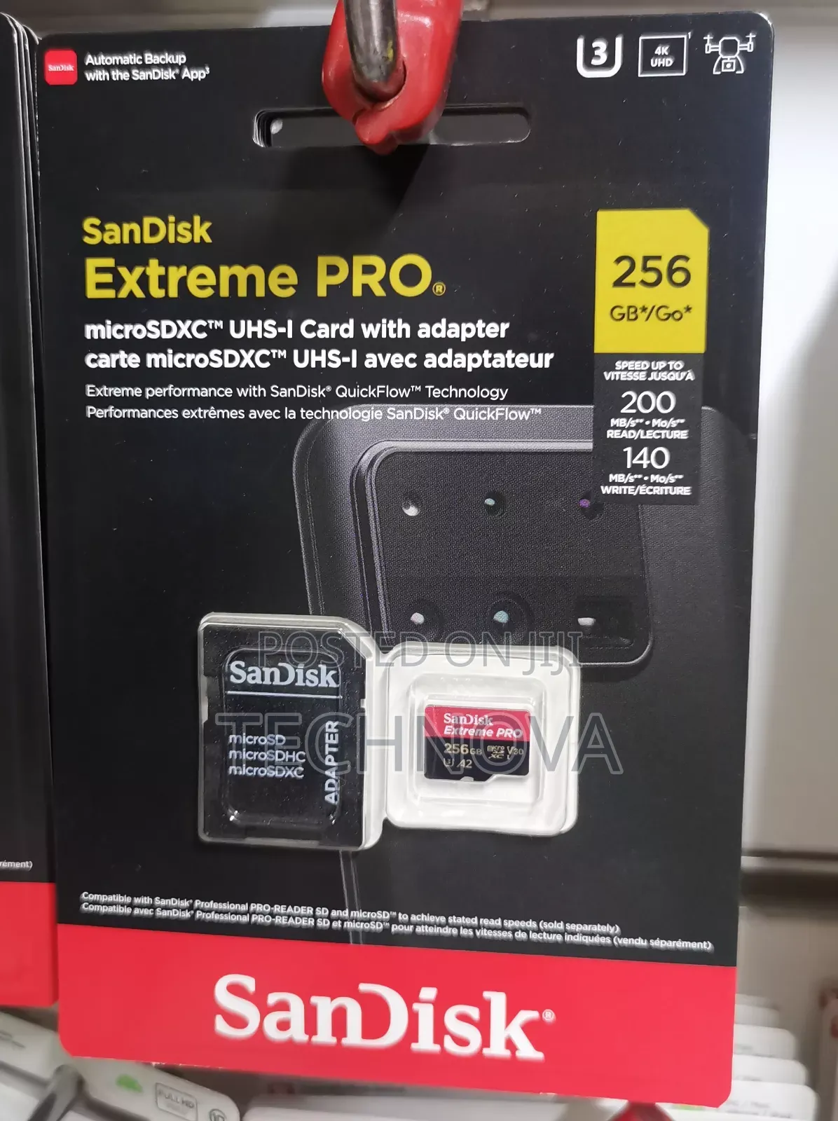 Sandisk 256gb Extreme Pro Microsdxc Uhs-I Card