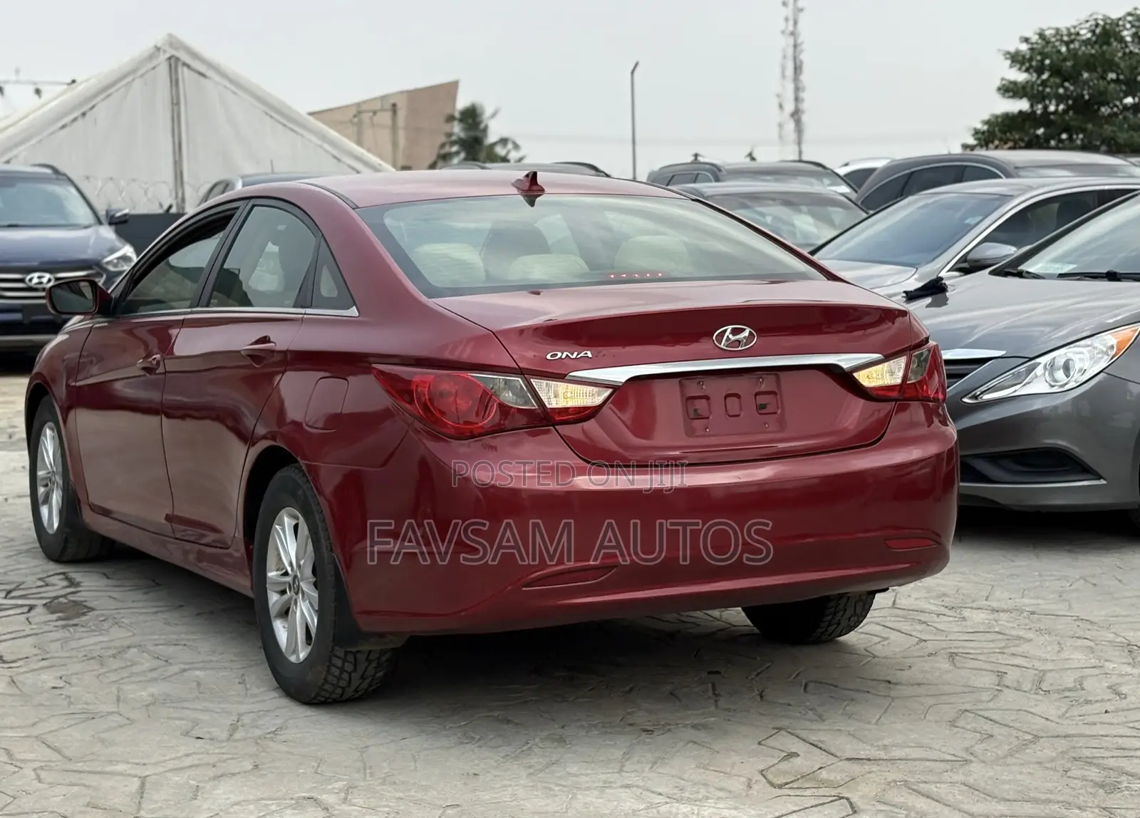 Hyundai Sonata 2012 Burgundy