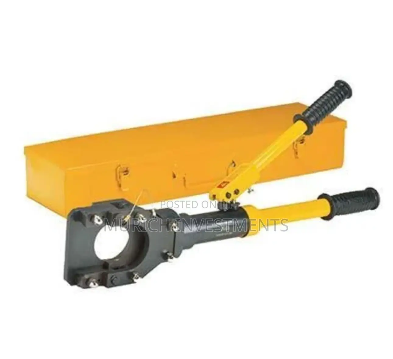 Precision Cutting for Power Cables – 400mm Hydraulic Cable Cutter