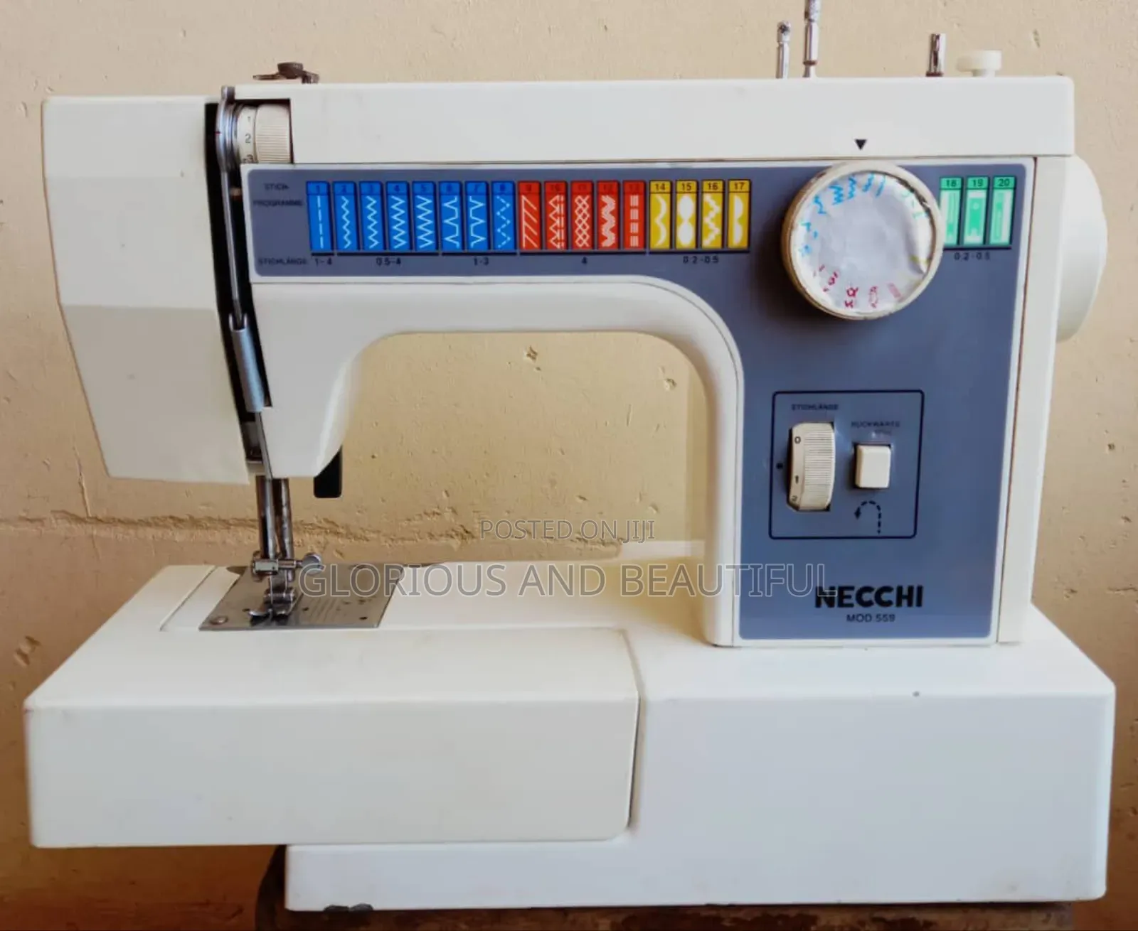 Necchi Electric Sewing Machine, Multipurpose.