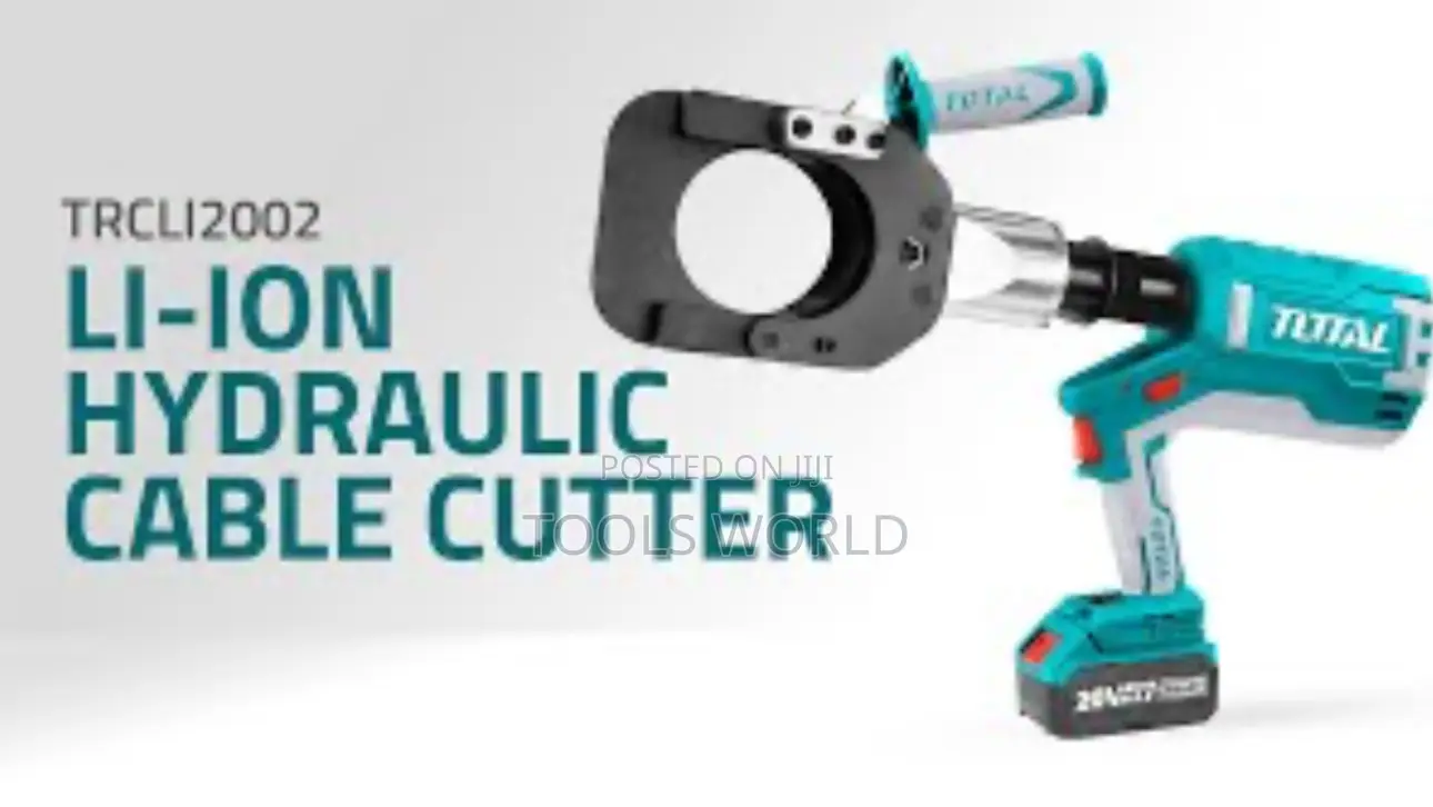 Cordless Hydraulic Power – Total Lithium-Ion Cable Cutting Machine