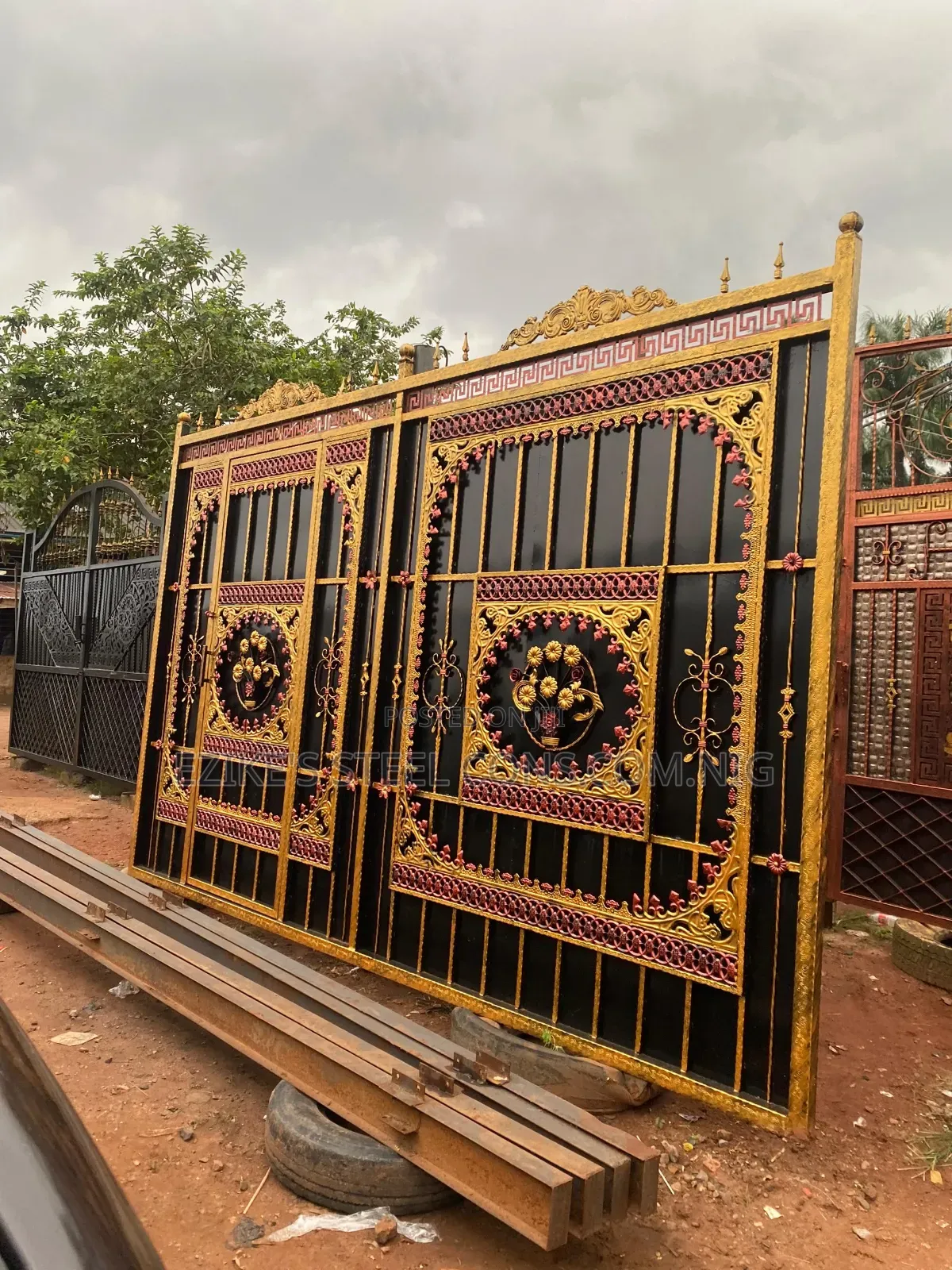 Wrought Iron Gate