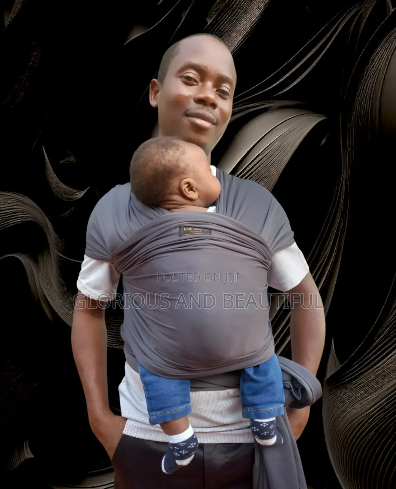 Baby Wrap Carrier, Recommended From 3kg-15kg