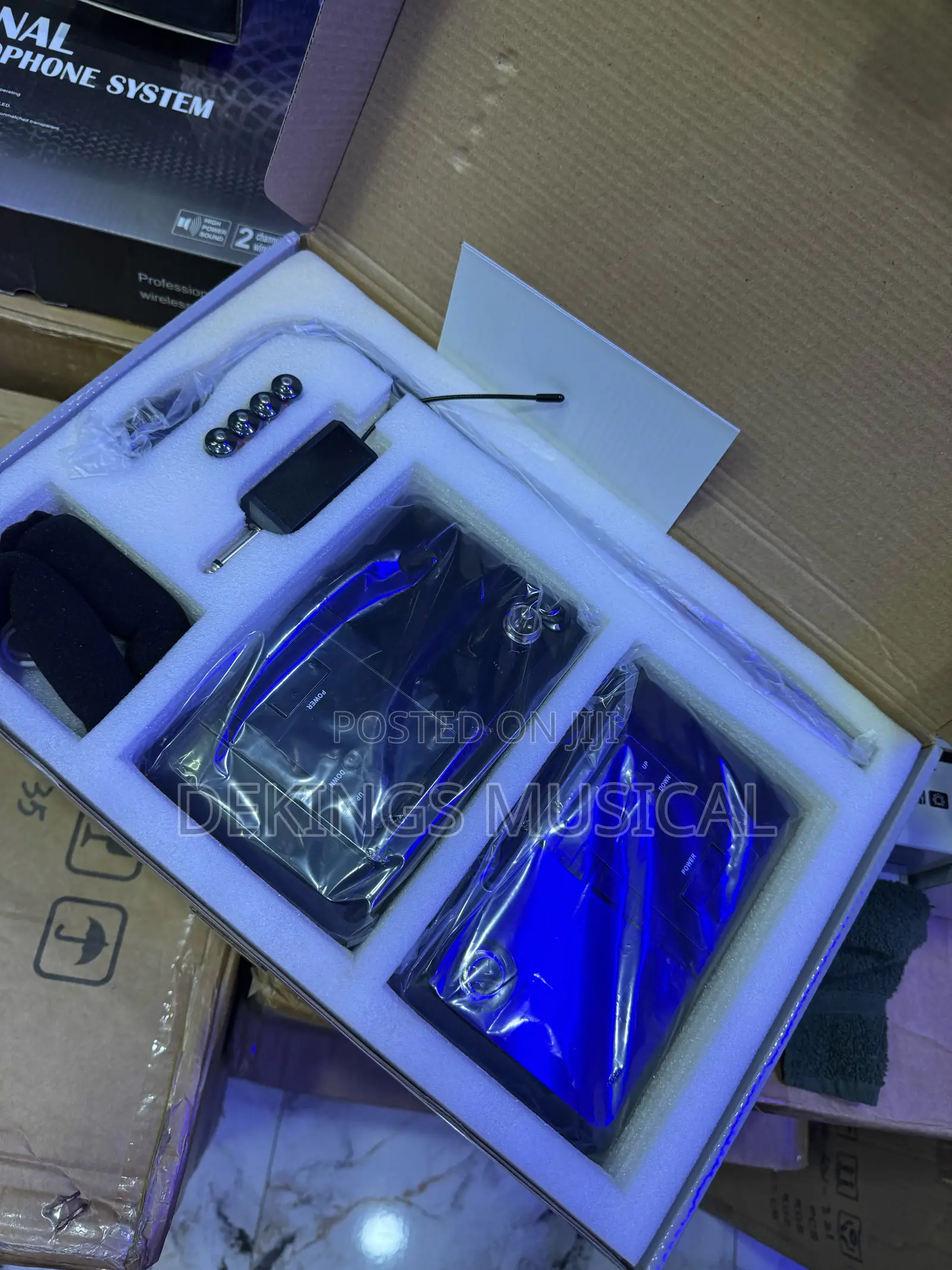Nice Ne-660 Uhf 2- In-1 Dual Wireless Conference Microphone