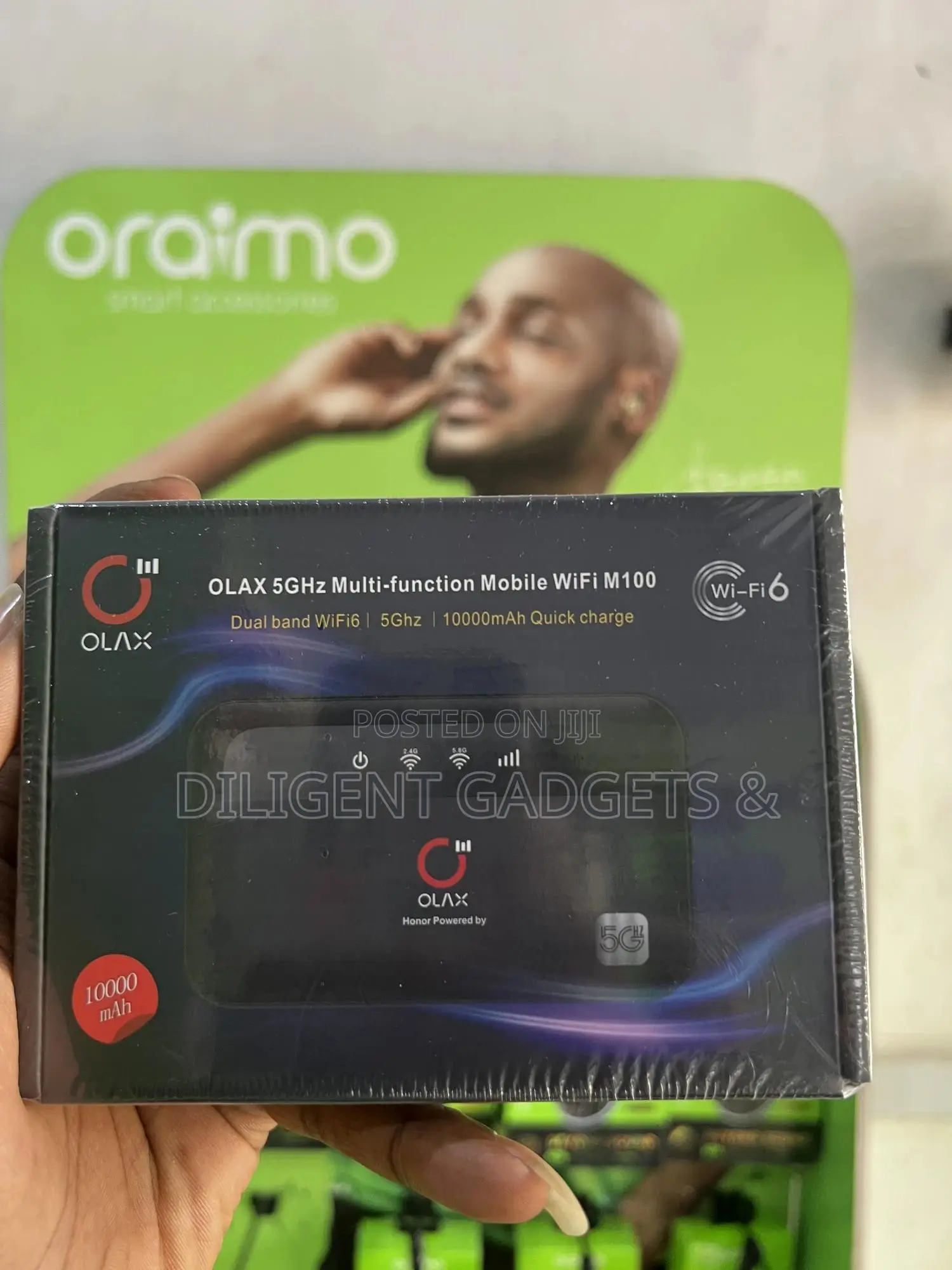 Olax 5g Mifi Router - High Speed Portable Wifi Hotspot Fast Internet