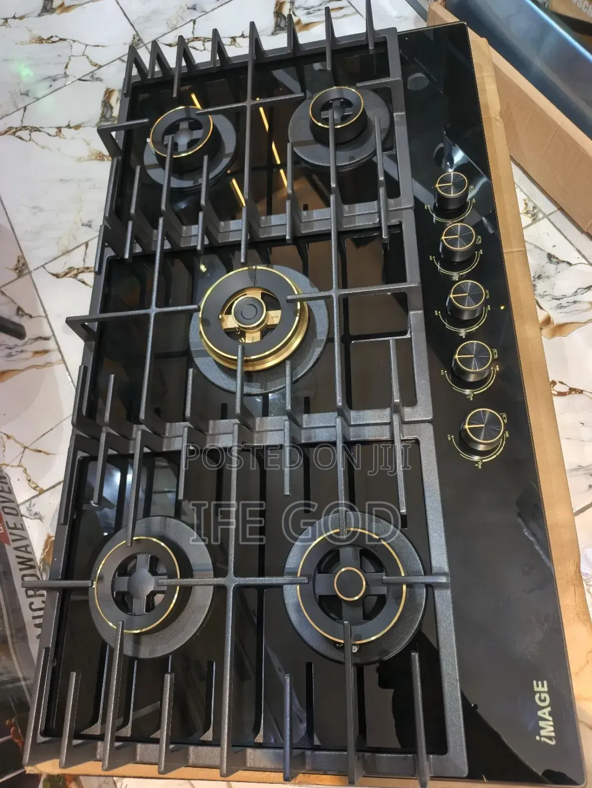 Original High Quality Image Built-in Premium 5 Burners Gas Cooker Hob